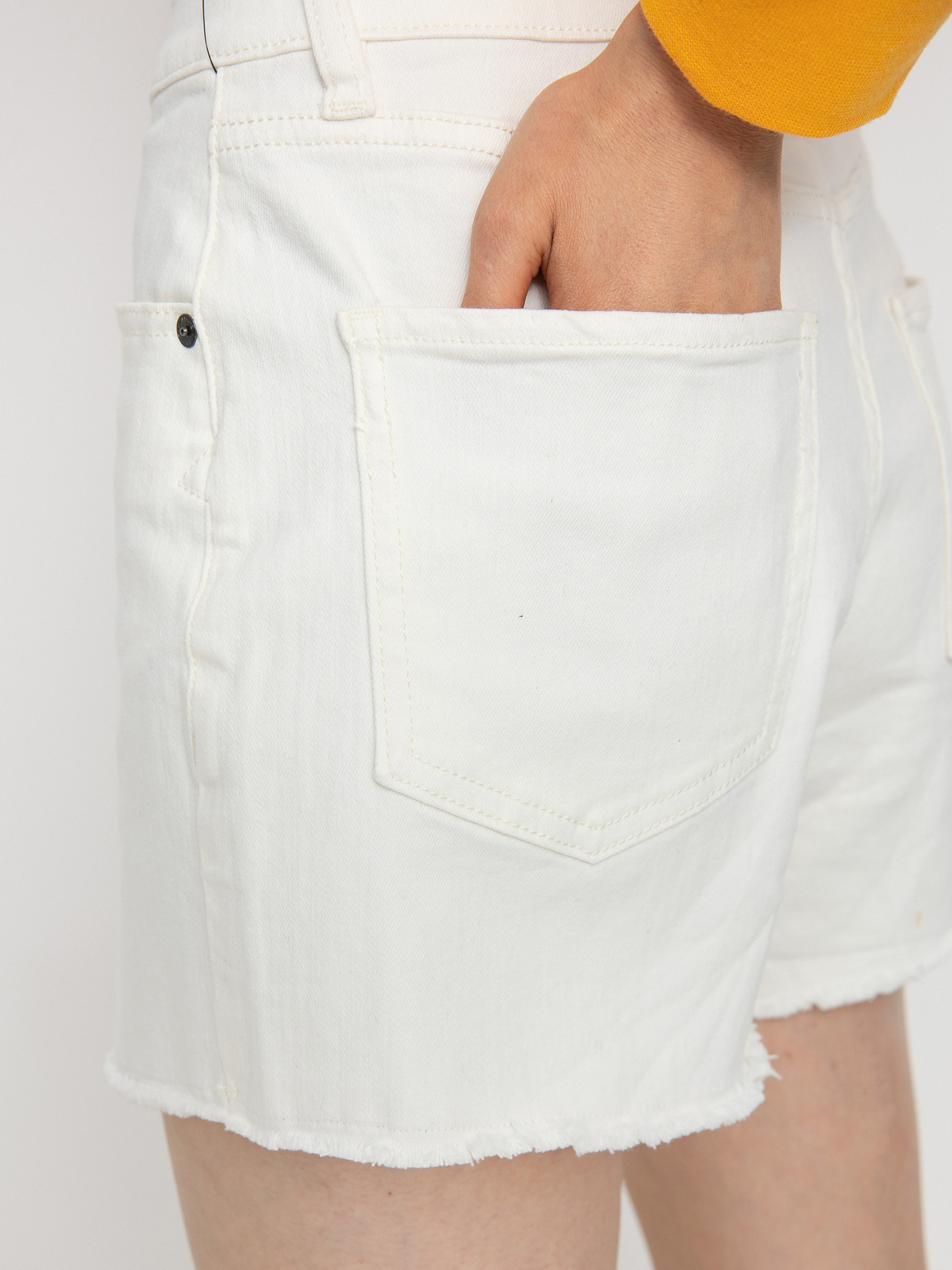 Шорти Volcom Stn Step Hirise Wmn (star white)