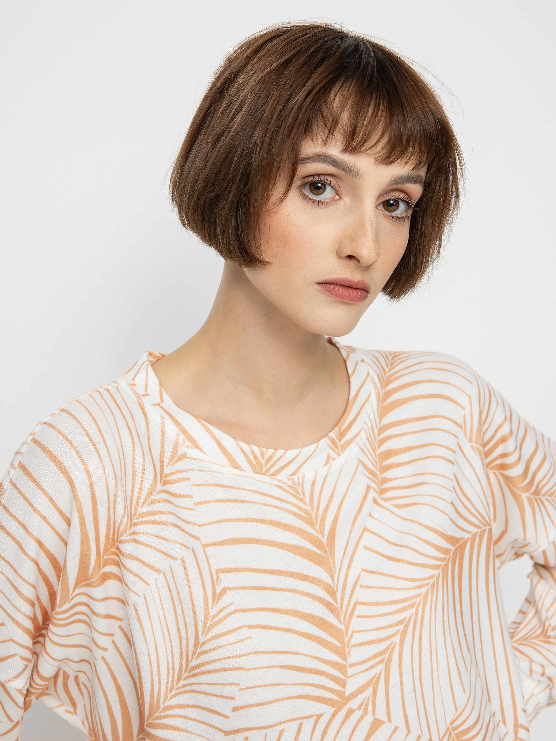 Світшот Roxy Current Mood Wmn (toast palm tree dreams)