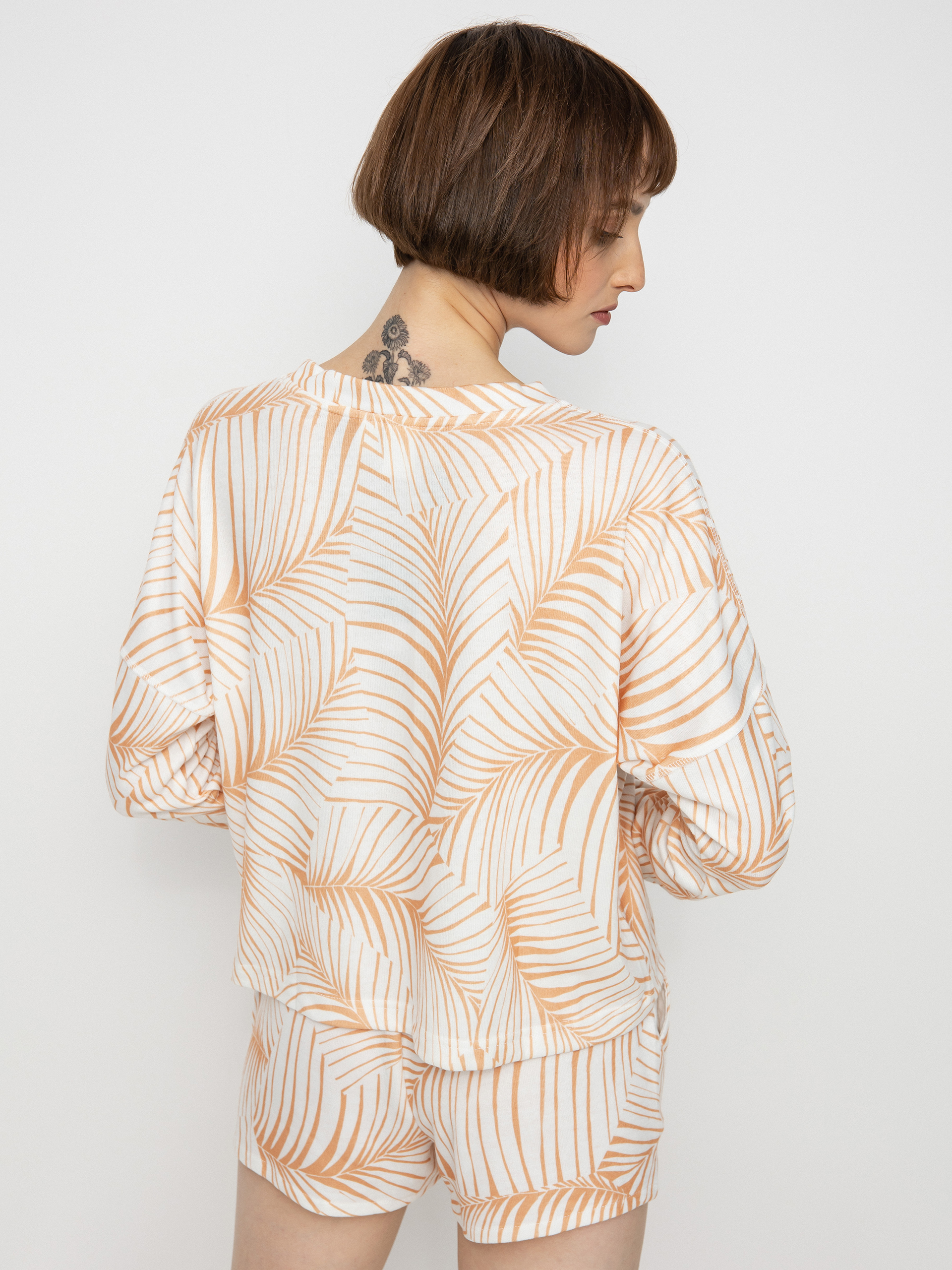 Світшот Roxy Current Mood Wmn (toast palm tree dreams)