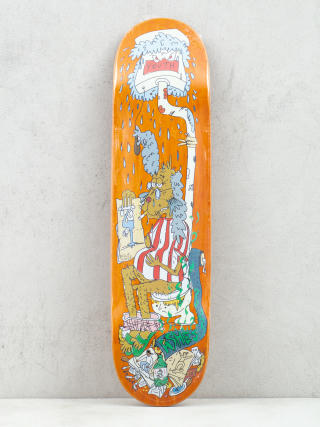 Декa Youth Skateboards X Ashes Old Dog (orange)