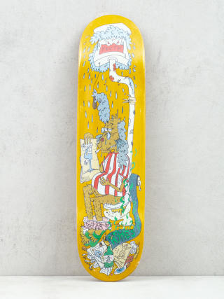 Декa Youth Skateboards X Ashes Old Dog (yellow)