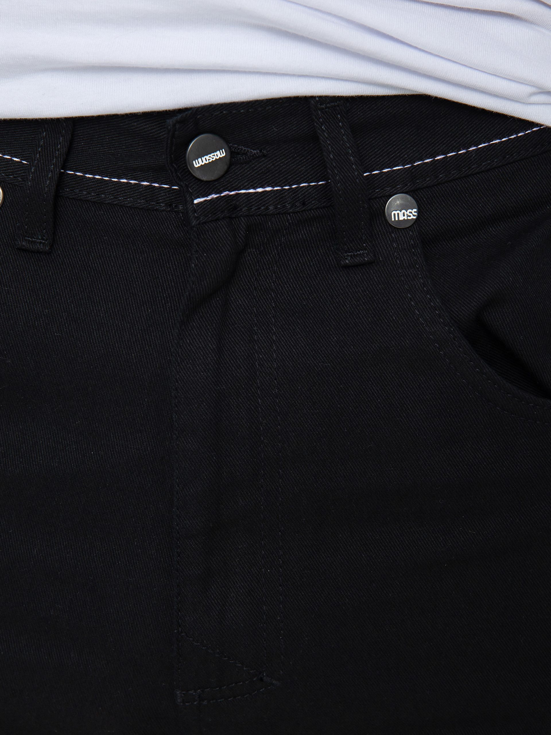 Штани MassDnm Slang Baggy Fit (black)