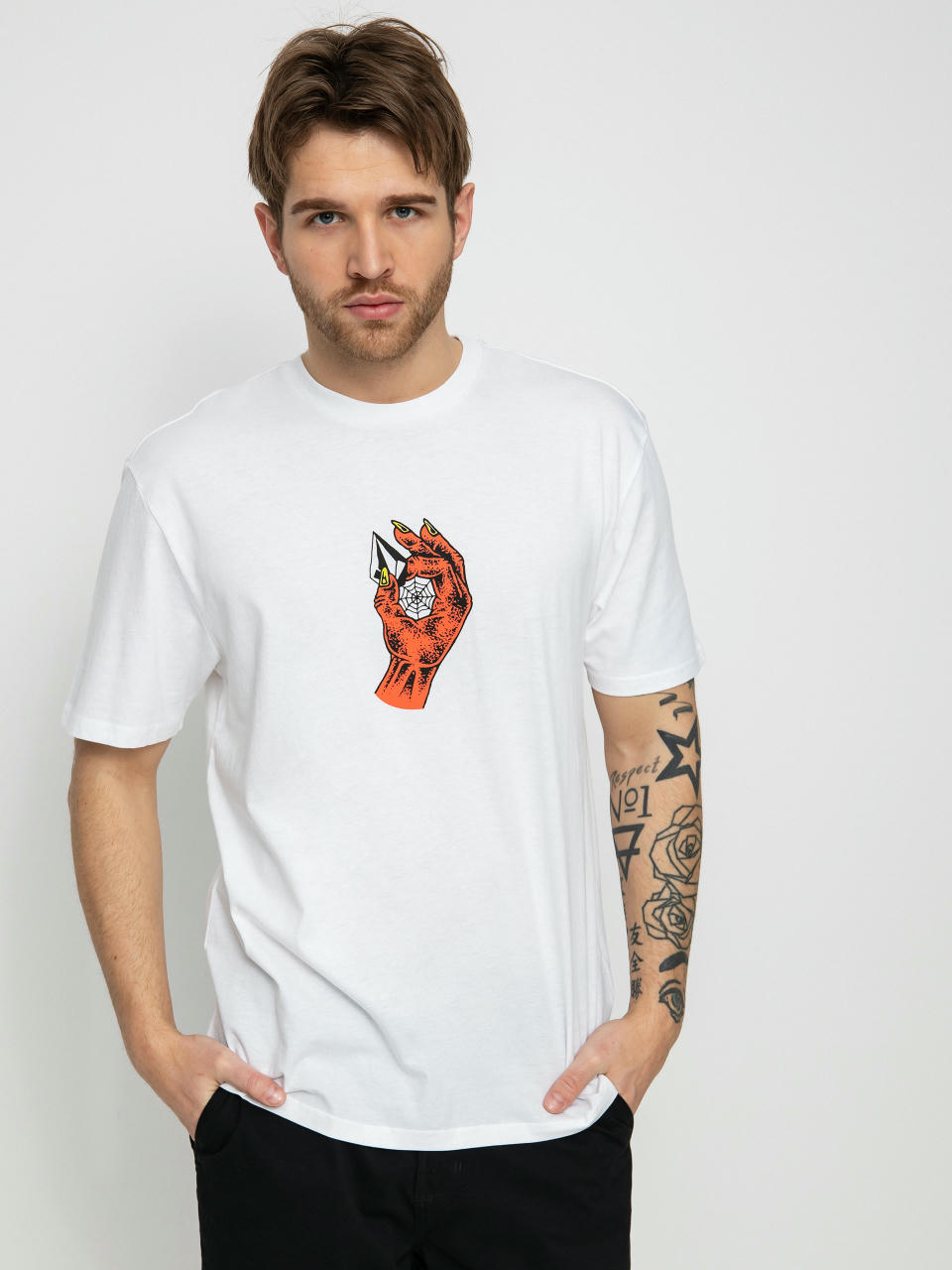 Футболка Volcom Zombie Bsc (white)