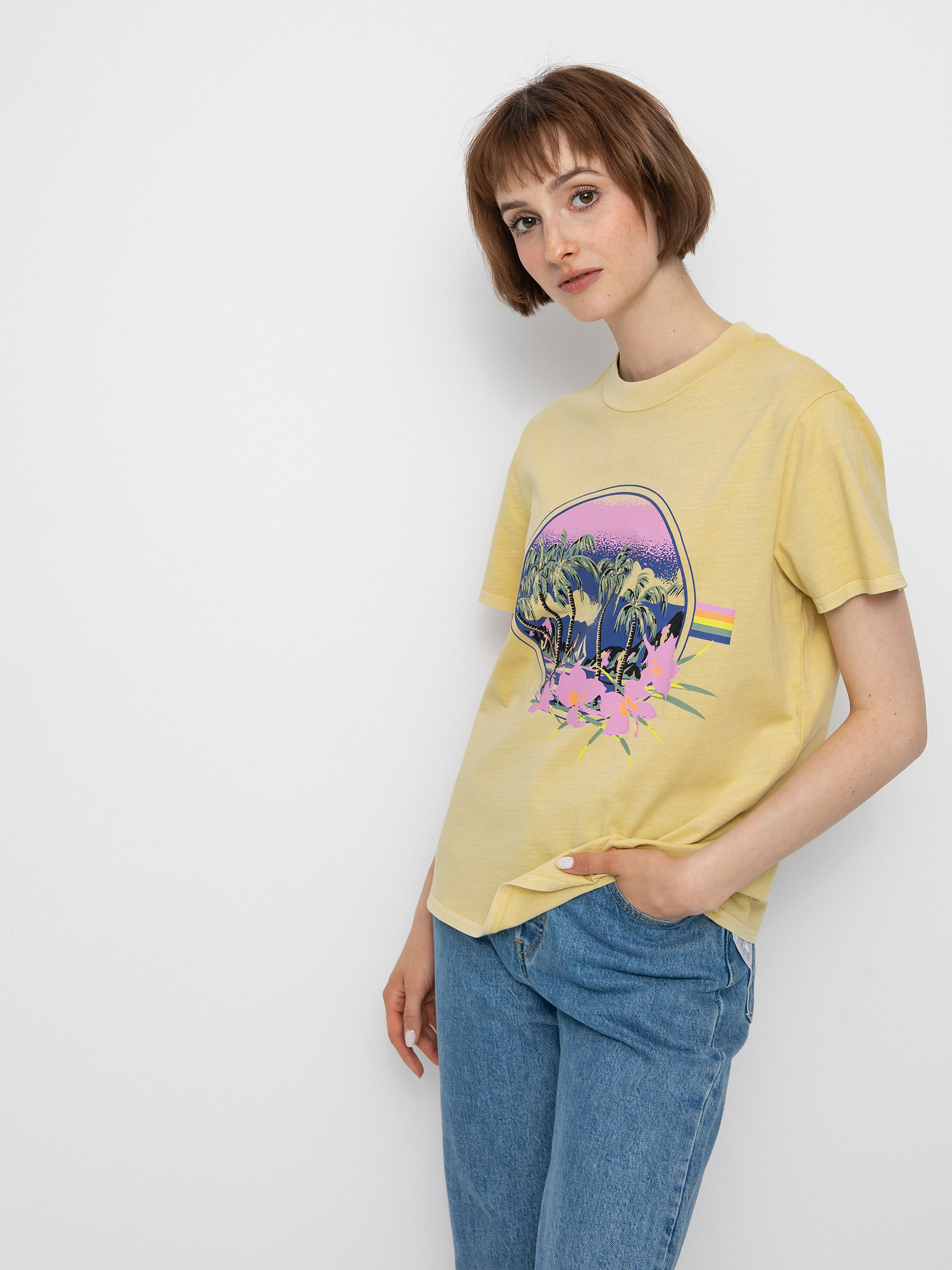 Футболка Volcom Lock It Up Wmn (wheat)