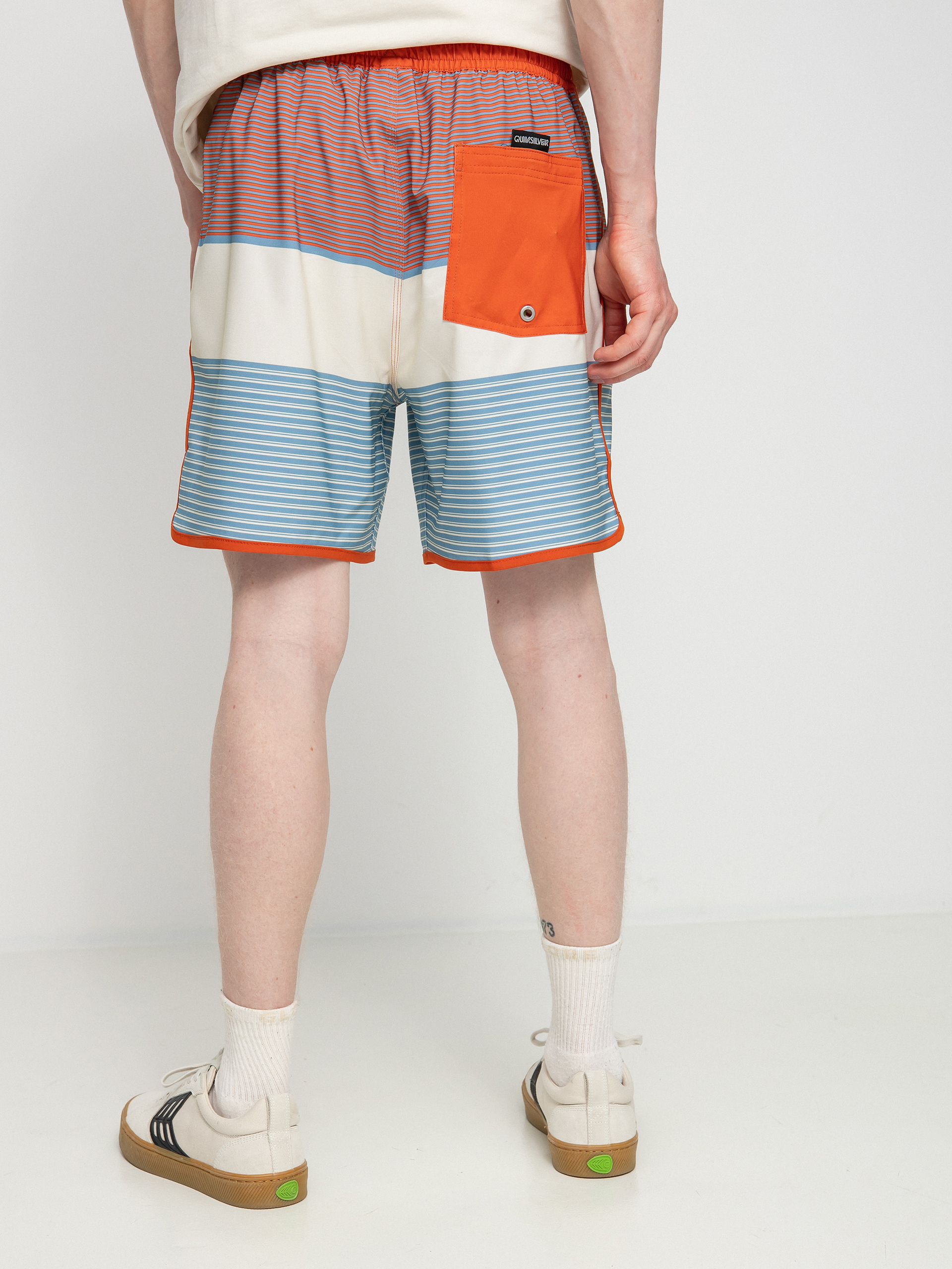 Шорти Quiksilver Ocean Scallop Str Volley 17 (burnt ochre)