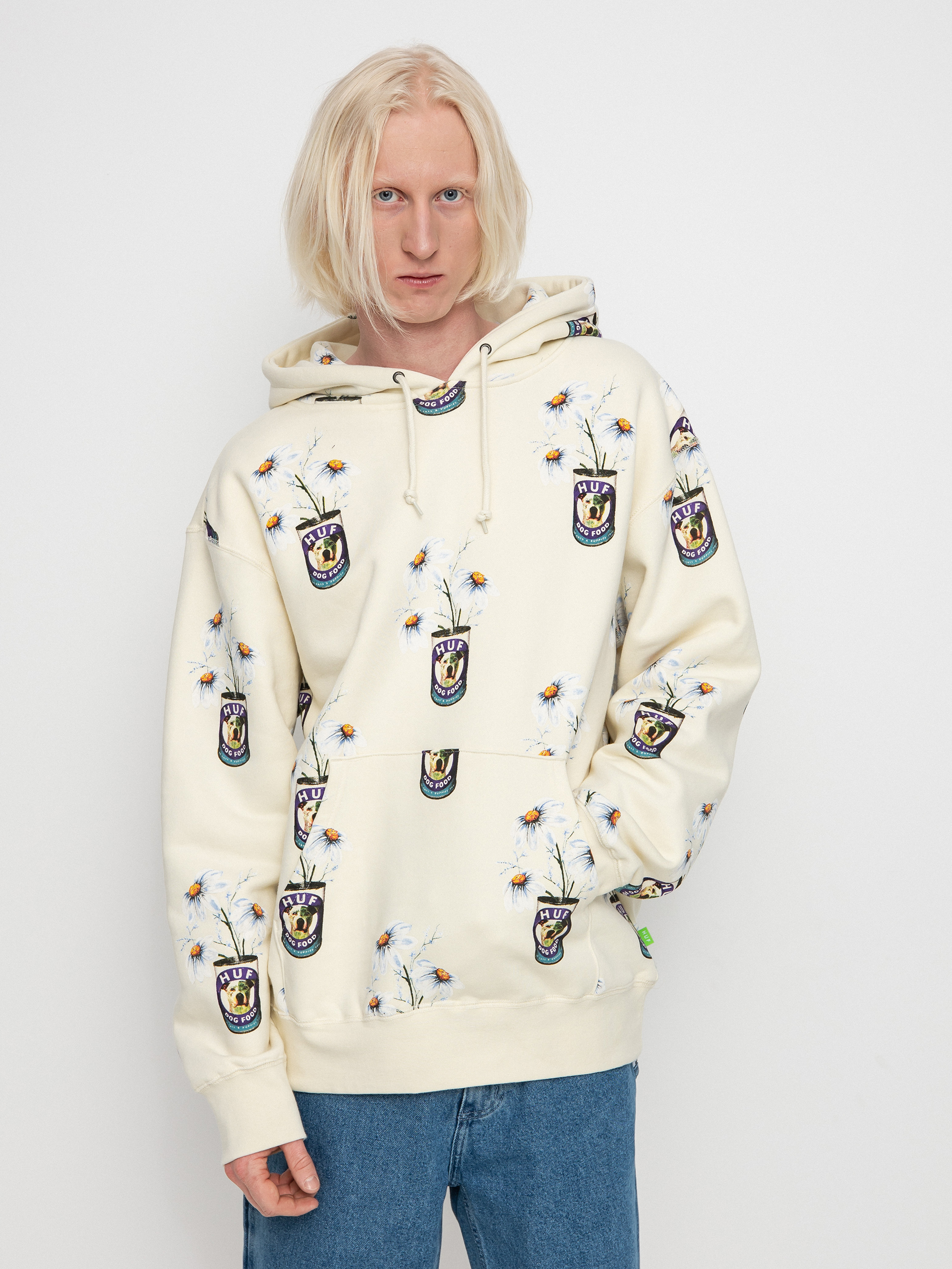 Худі HUF Canned HD (off white)