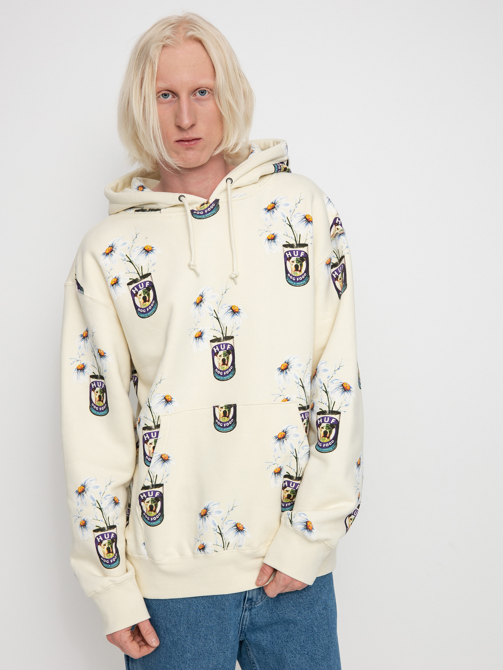 Худі HUF Canned HD (off white)