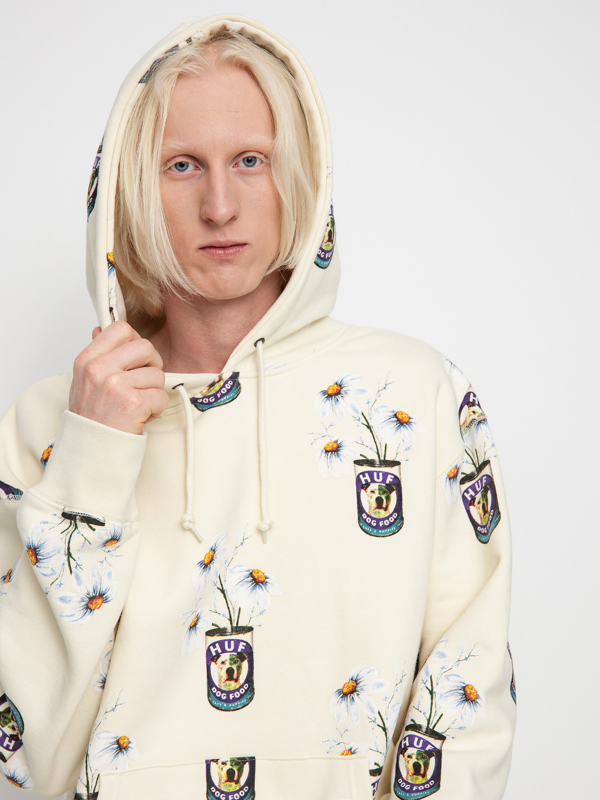 Худі HUF Canned HD (off white)