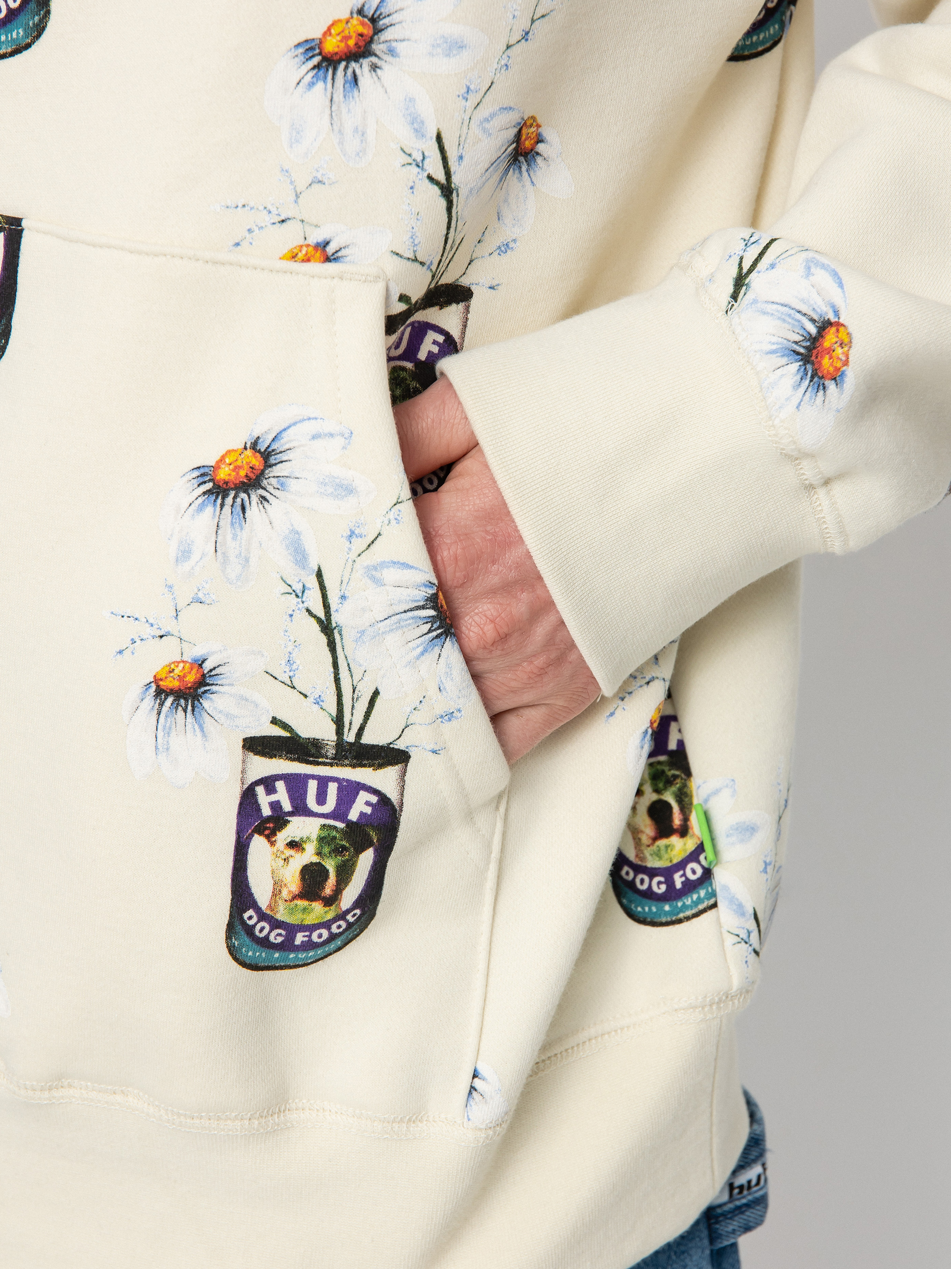 Худі HUF Canned HD (off white)
