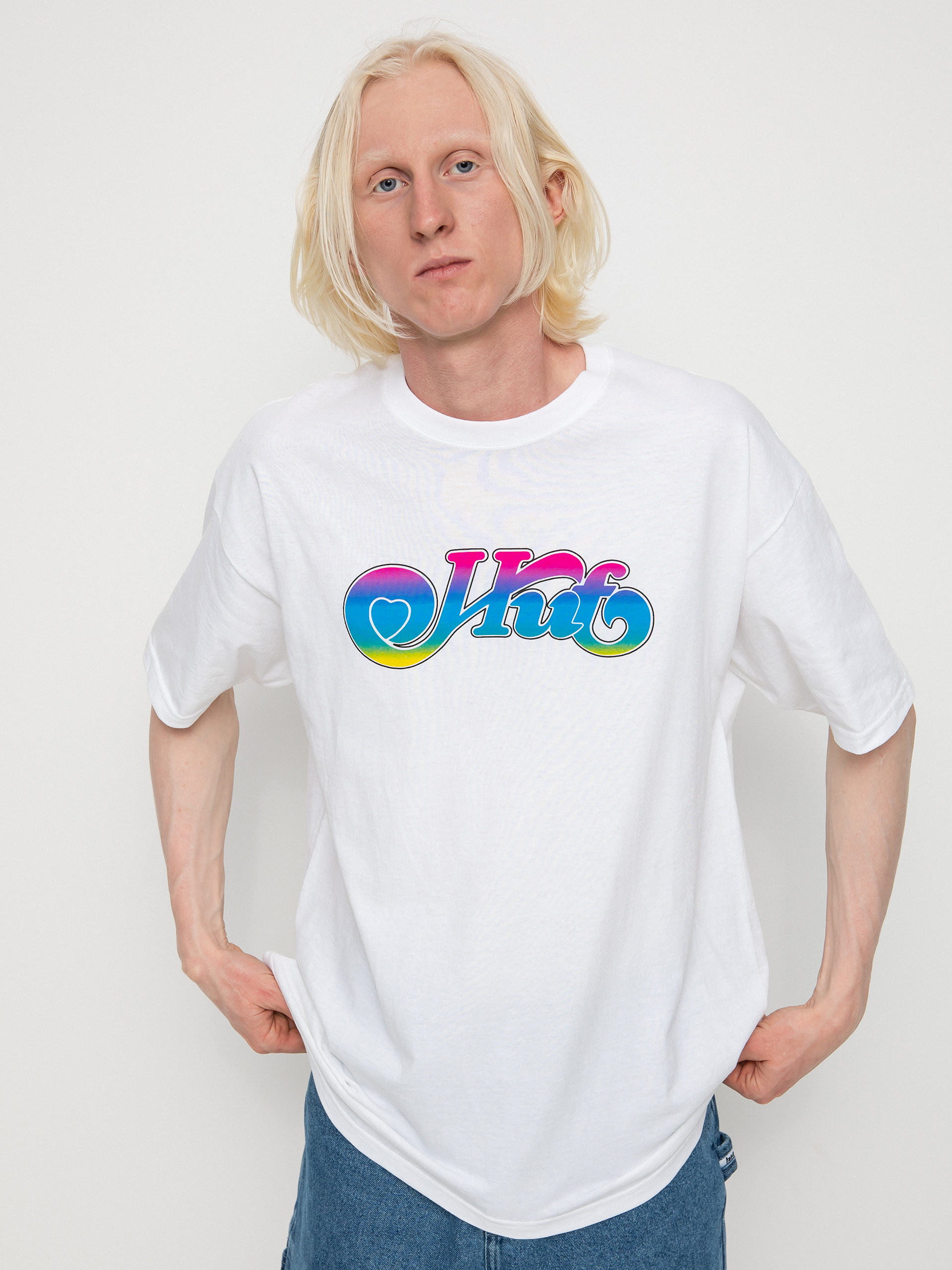 Футболка HUF Wild World (white)