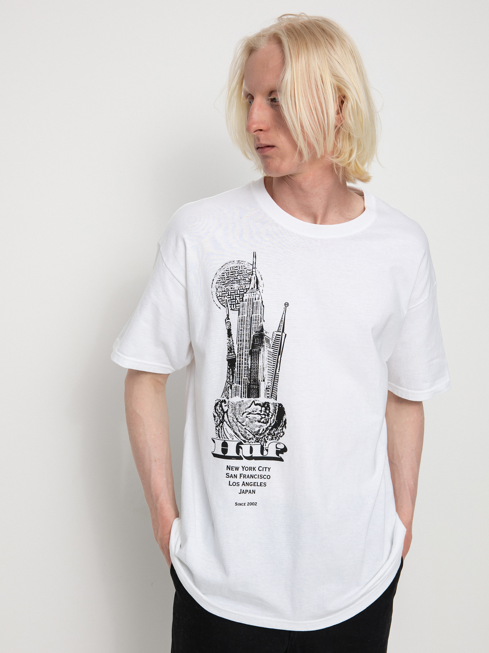 Футболка HUF Skyscrapers (white)