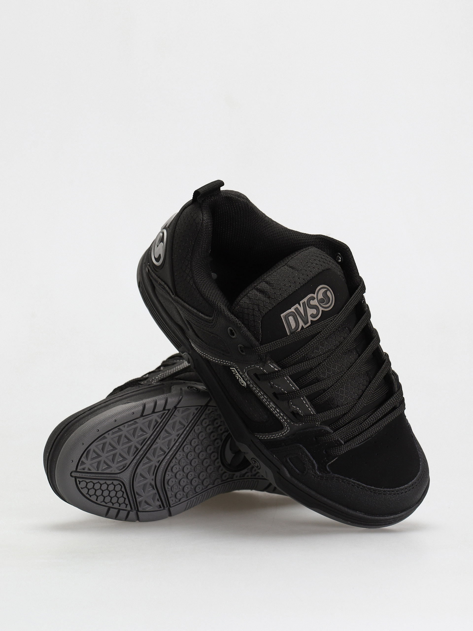 Взуття DVS Comanche - чорний (black reflective charcoal nubuck) Взуття DVS Comanche - чорний (black reflective charcoal nubuck)