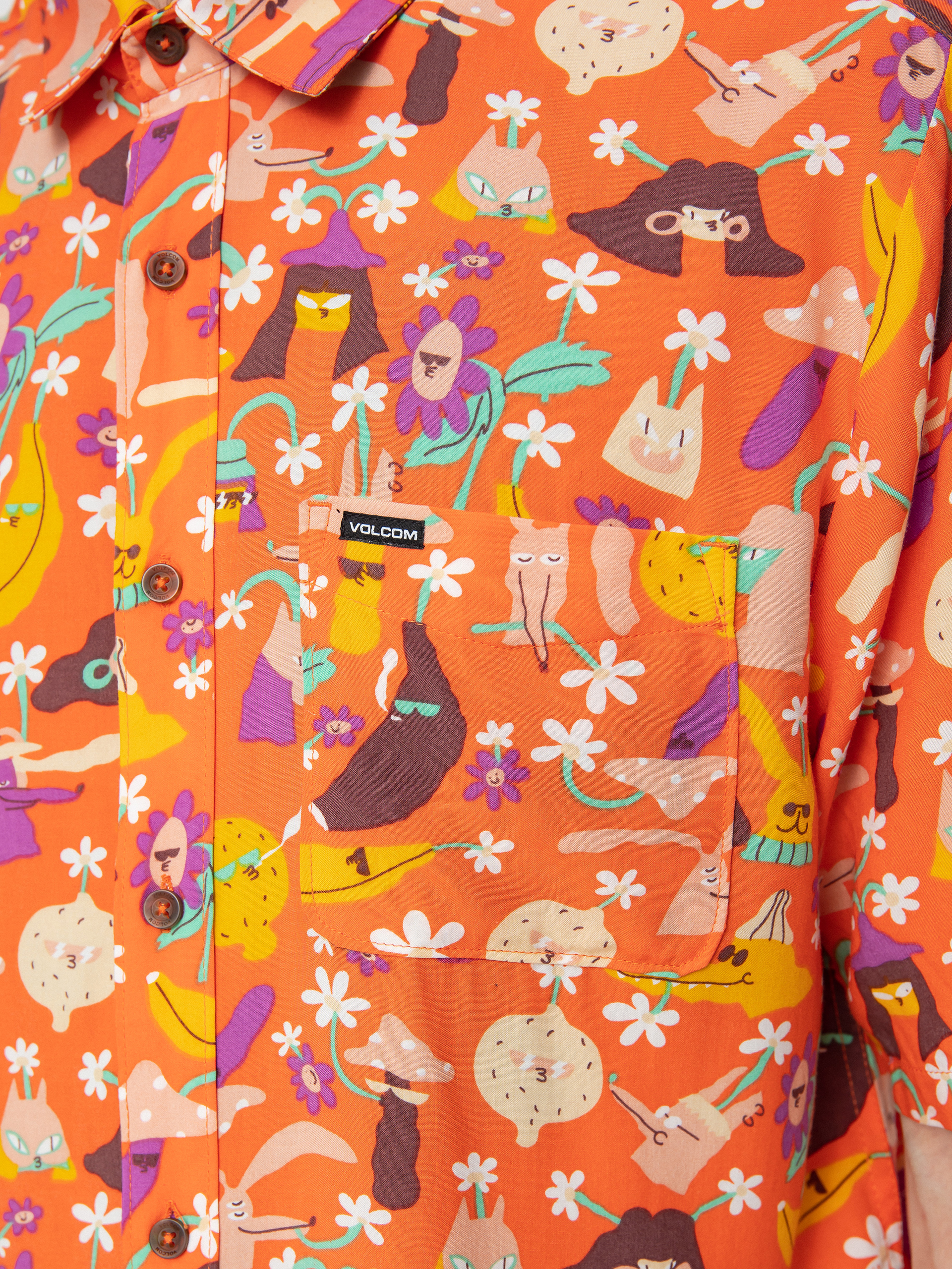 Сорочка Volcom Egle Zvirblyte (prt print)