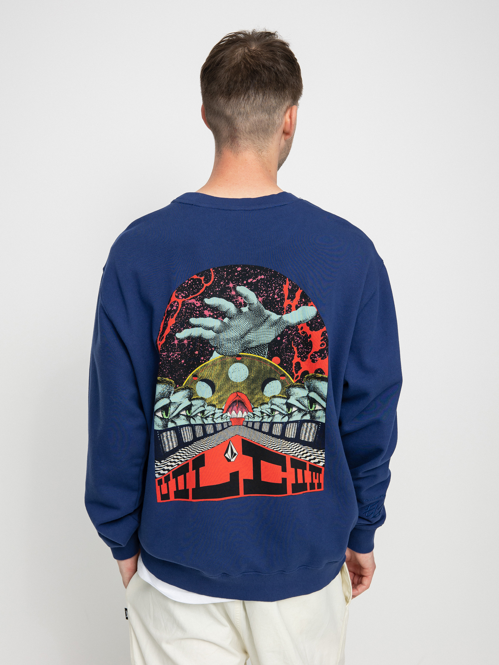 Світшот Volcom Elzo Durt Crew (blueprint)