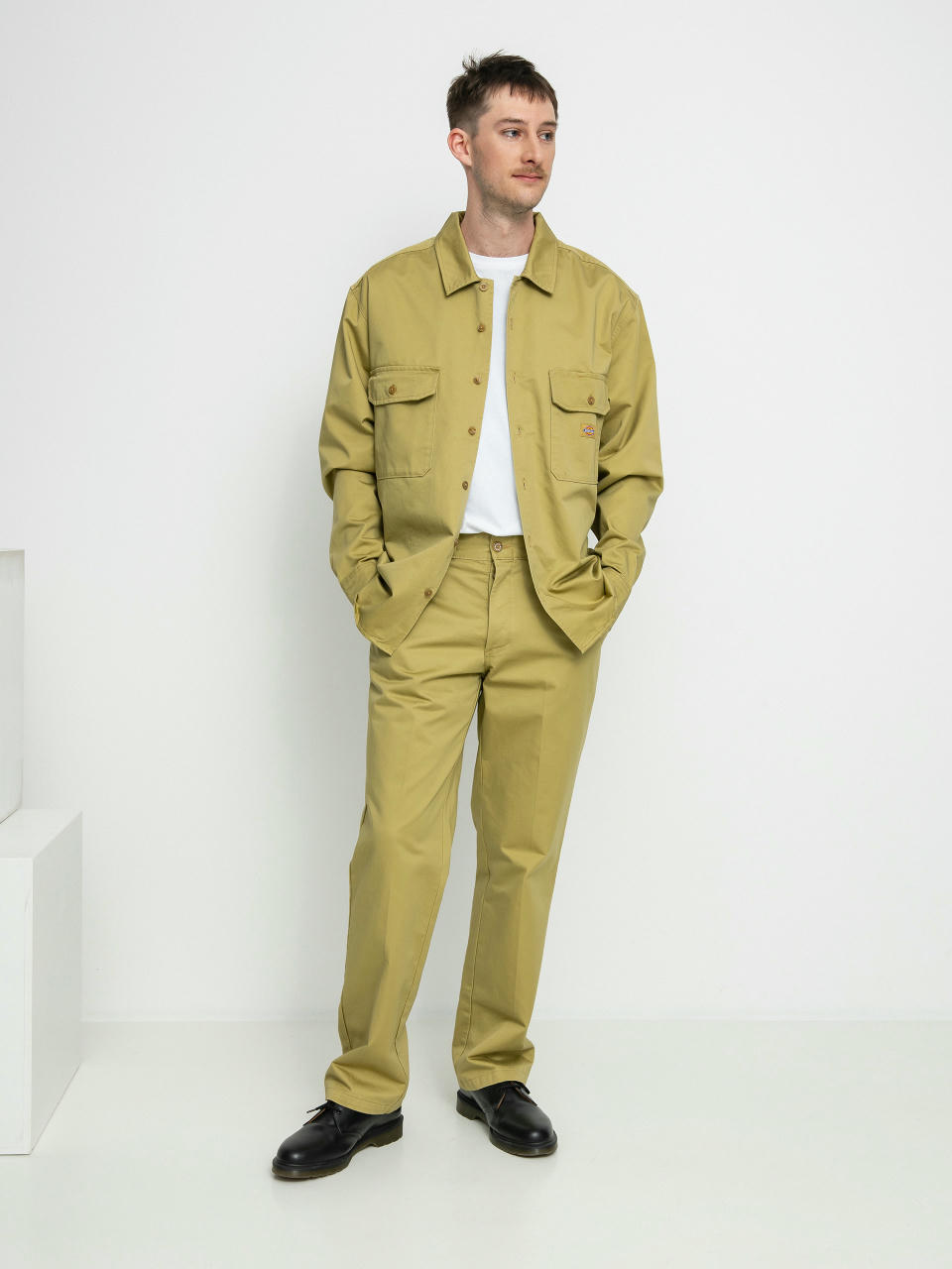 Сорочка Dickies Heritage 100 (dark khaki)