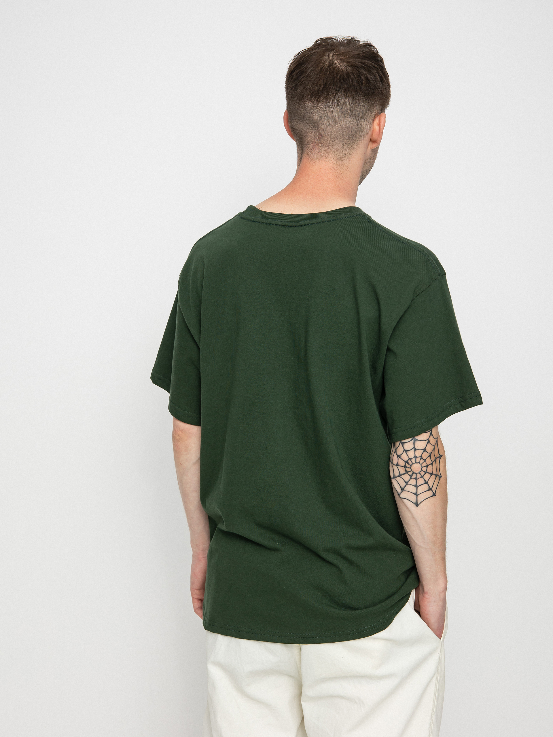 Футболка HUF Haze Script Pocket (forest green)