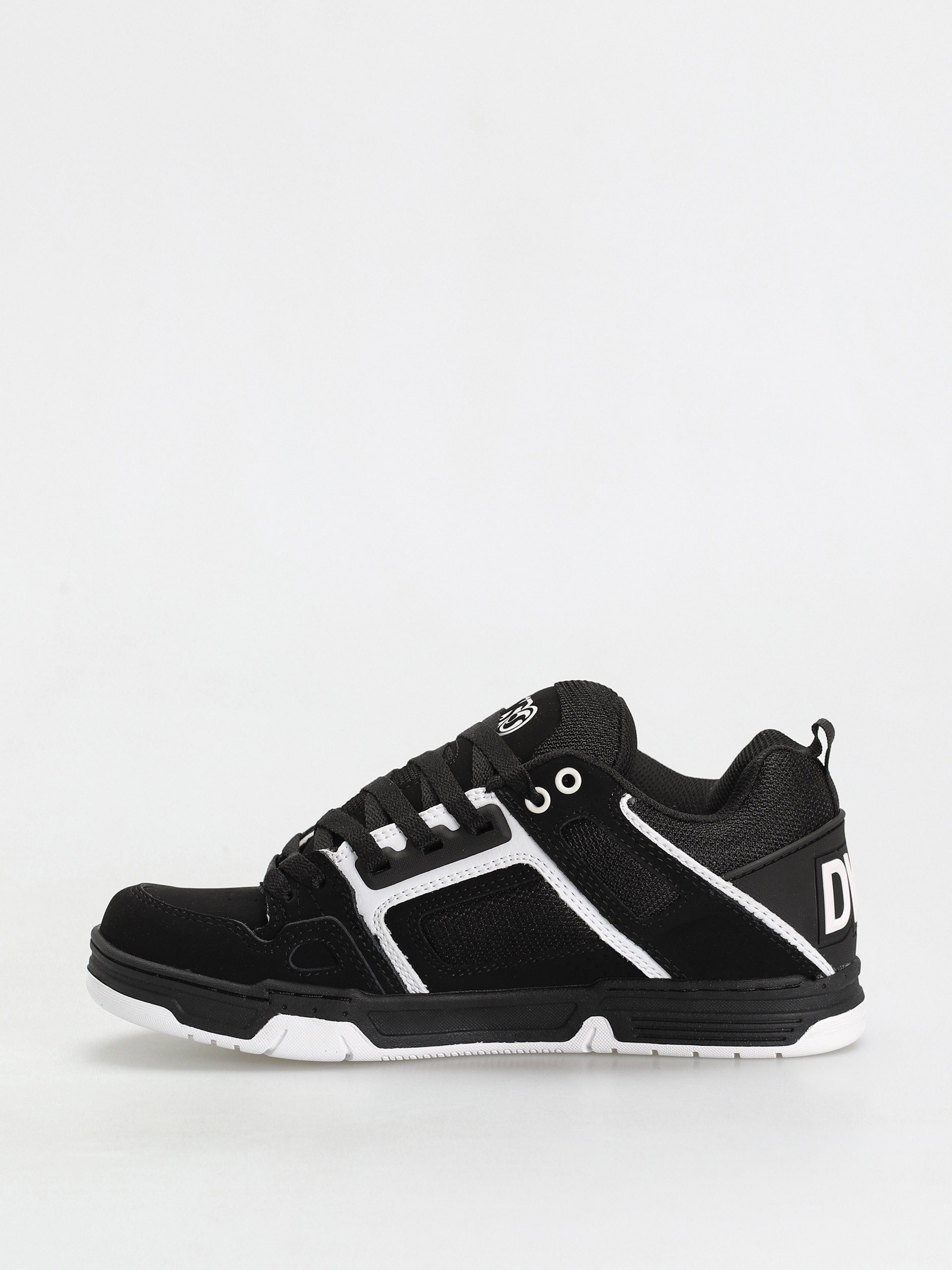Взуття DVS Comanche (black white leather nubuck)