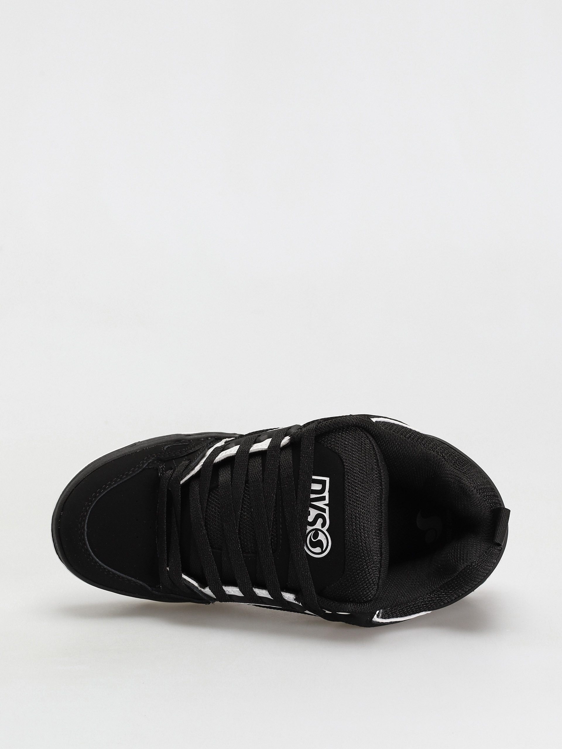 Взуття DVS Comanche (black white leather nubuck)