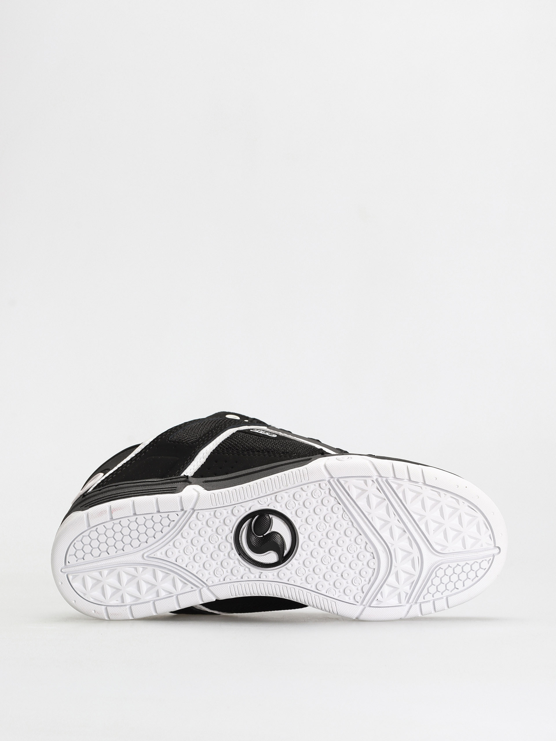 Взуття DVS Comanche (black white leather nubuck)