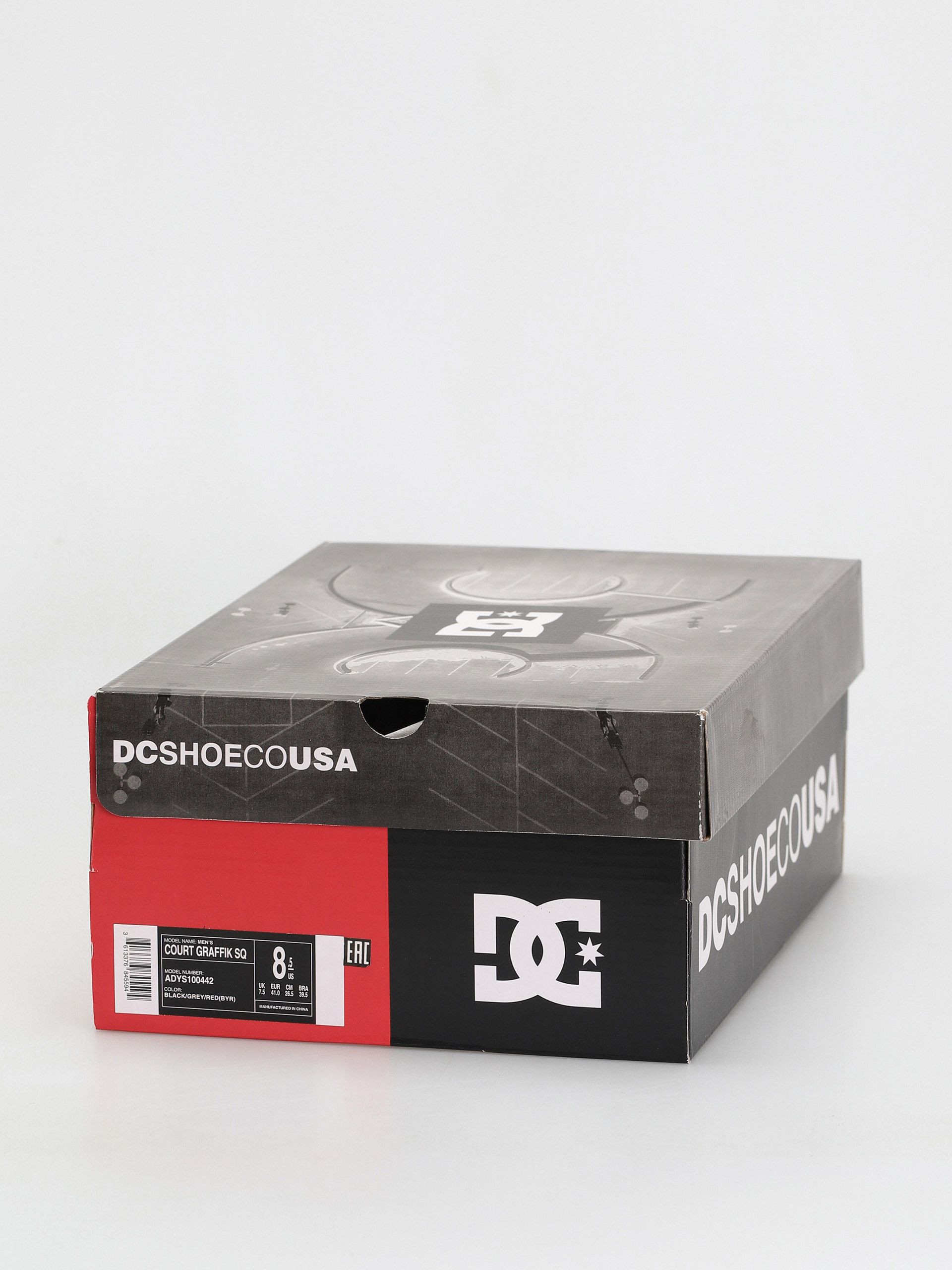 Взуття DC Court Graffik Sq (black/grey/red)