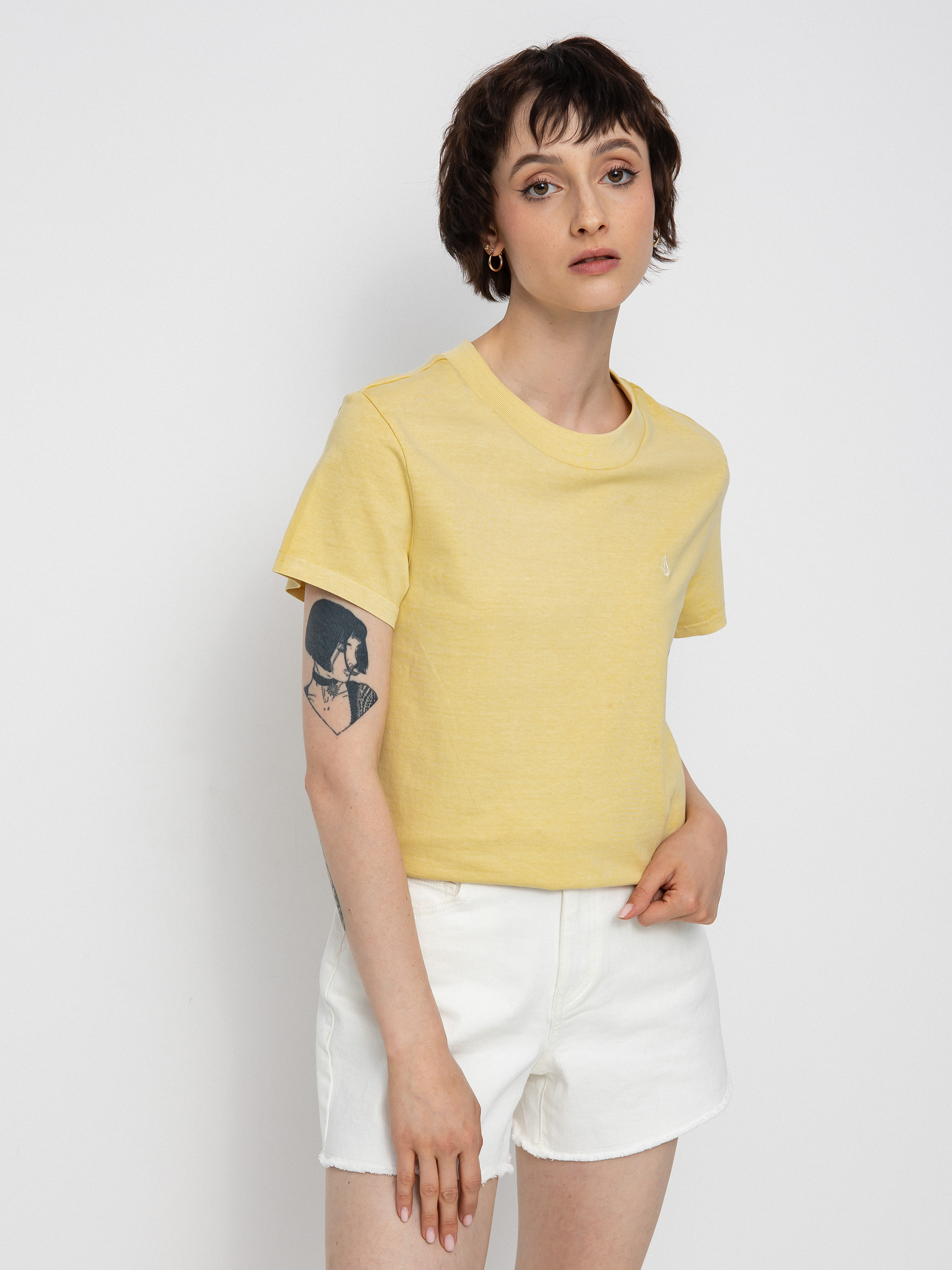 Футболка Volcom Solid Stone Emb Wmn (wheat)