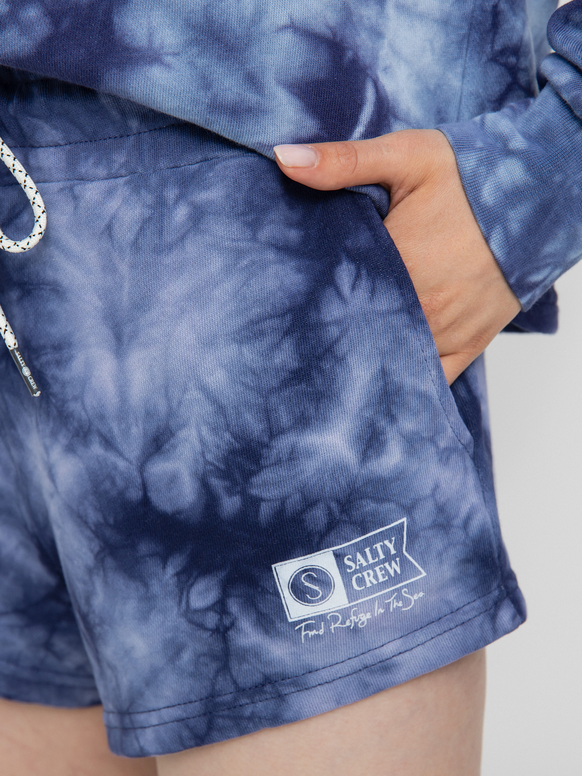 Шорти Salty Crew Sand Set Wmn (navy tie dye)
