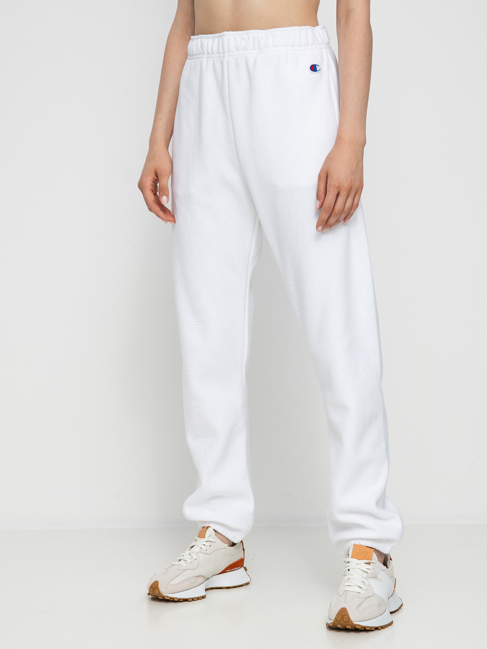 u0428u0442u0430u043du0438 Champion Elastic Cuff Pants 115098 Wmn (wht)