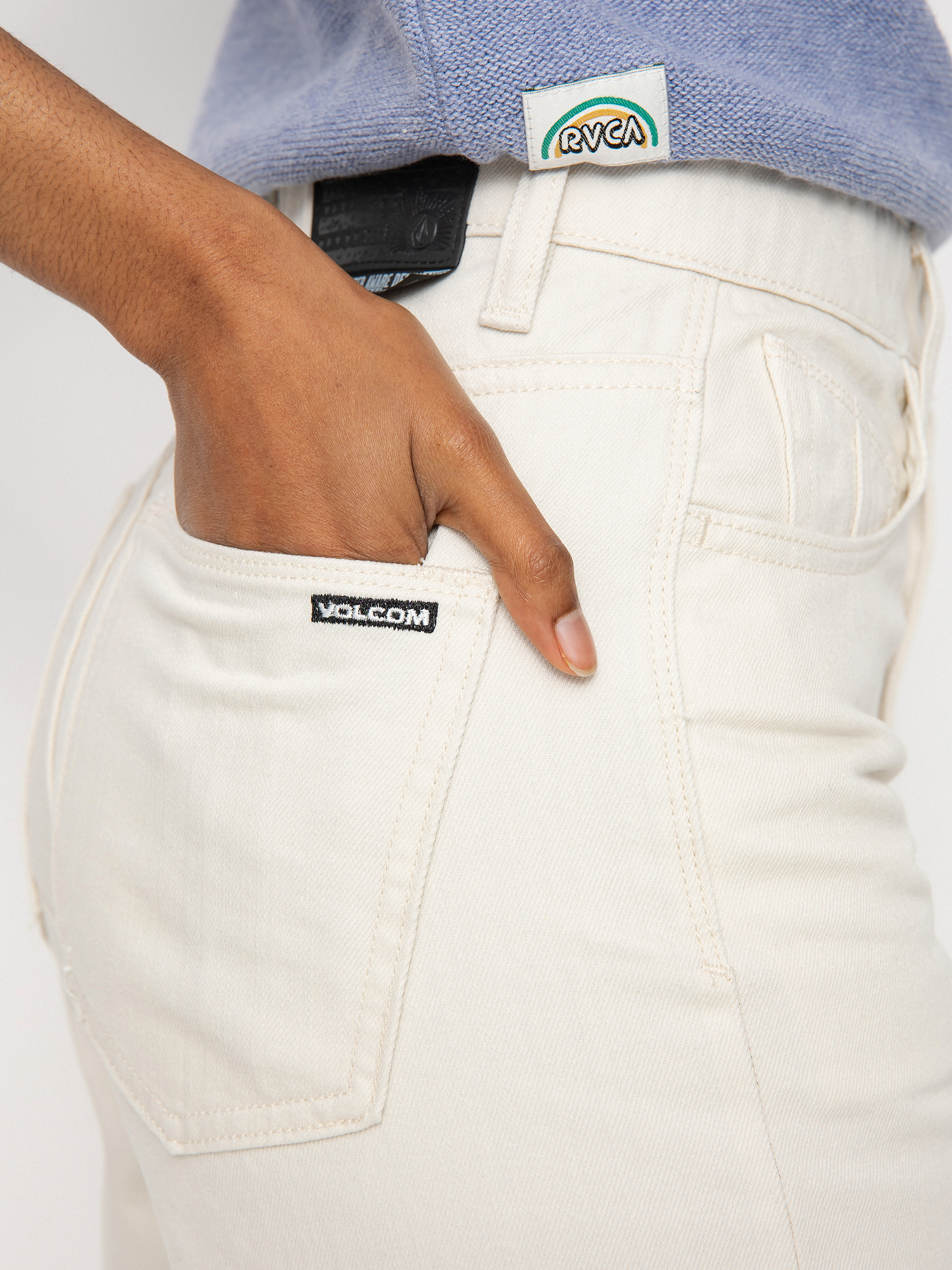 Штани Volcom Weellow Denim Wmn (cloud)