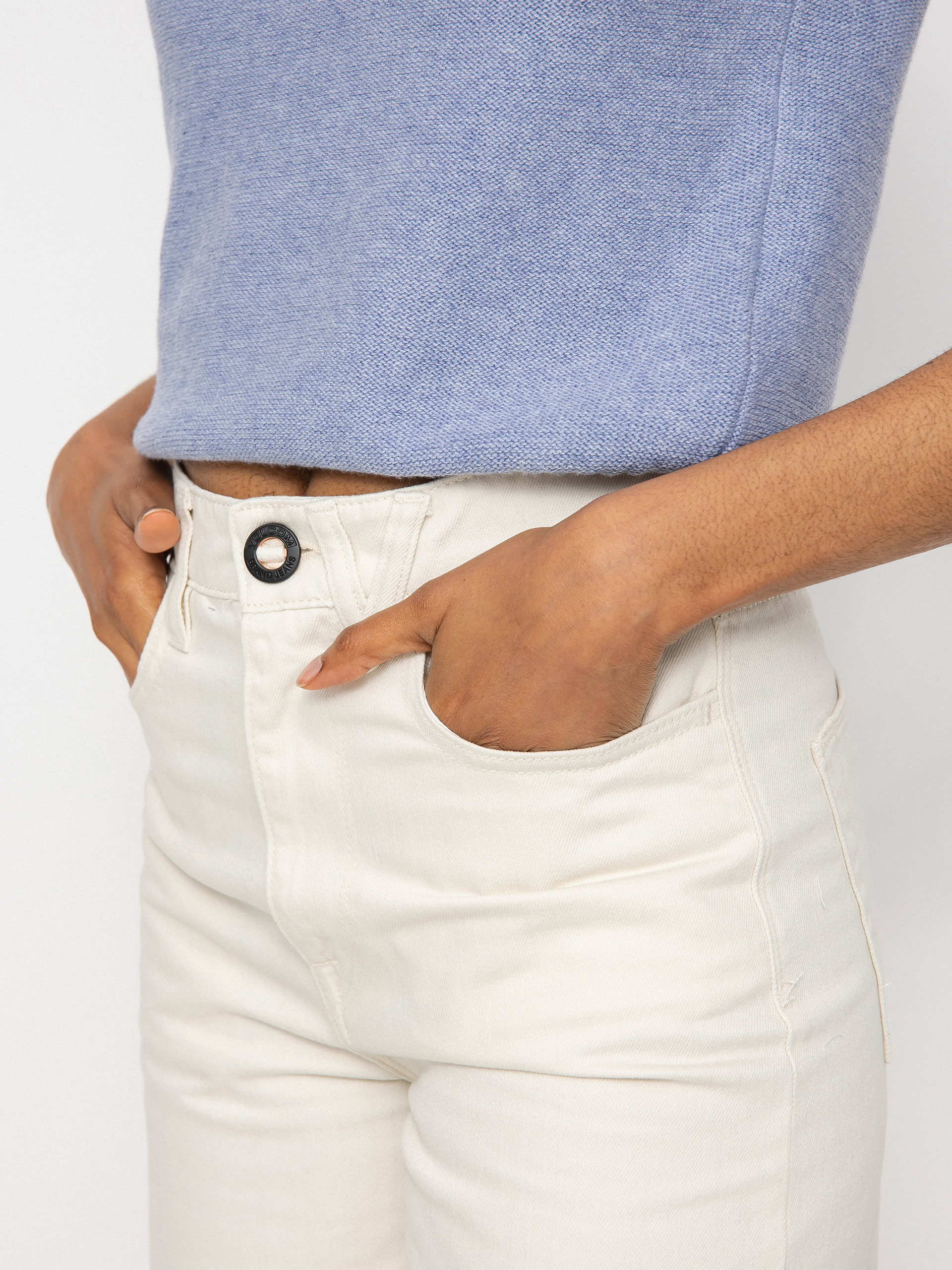 Штани Volcom Weellow Denim Wmn (cloud)