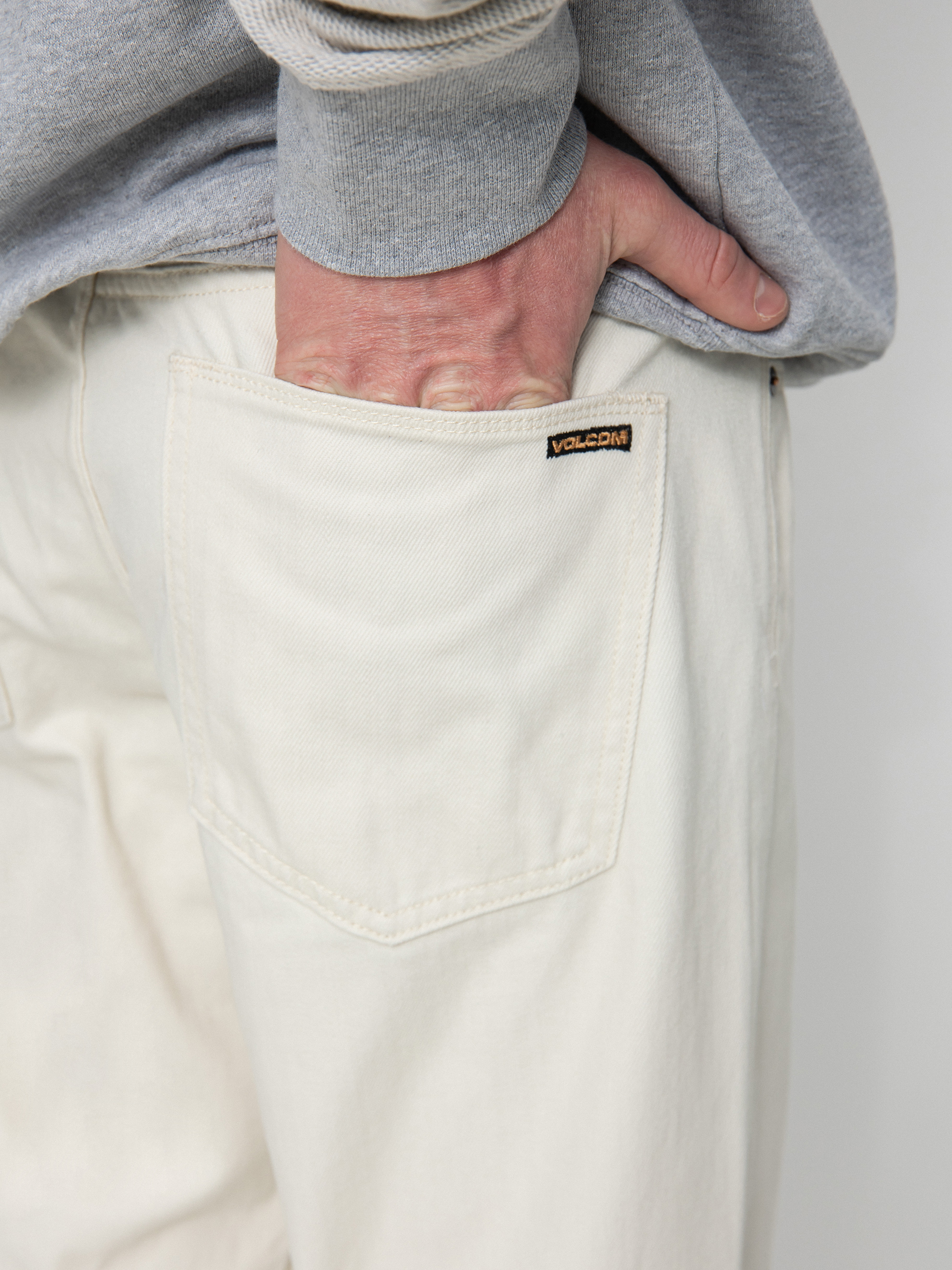 Штани Volcom Modown Tapered Denim (whitecap grey)