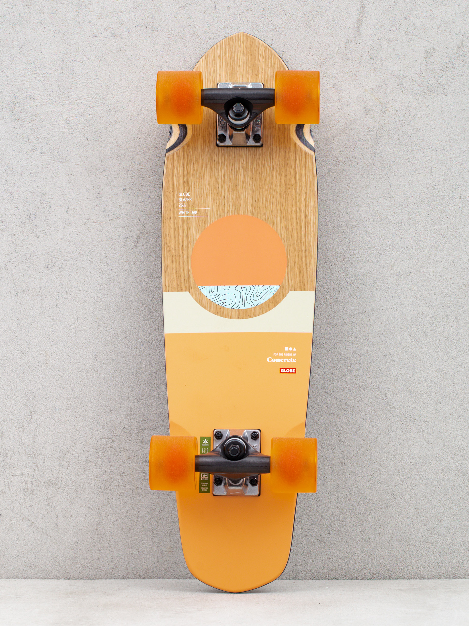 u0421u043au0435u0439u0442u0431u043eu0440u0434 u043au0440u0443u0456u0437u0435u0440 Globe Blazer (white oak/concrete)