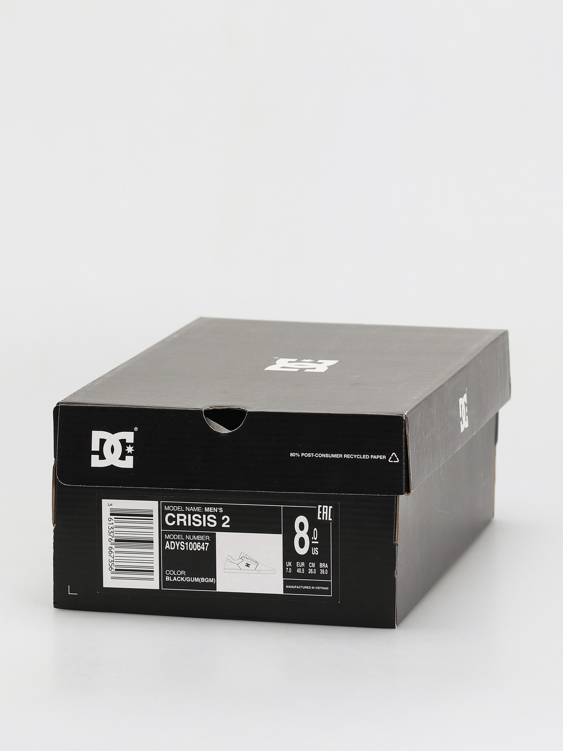 Взуття DC Crisis 2 (black/gum)
