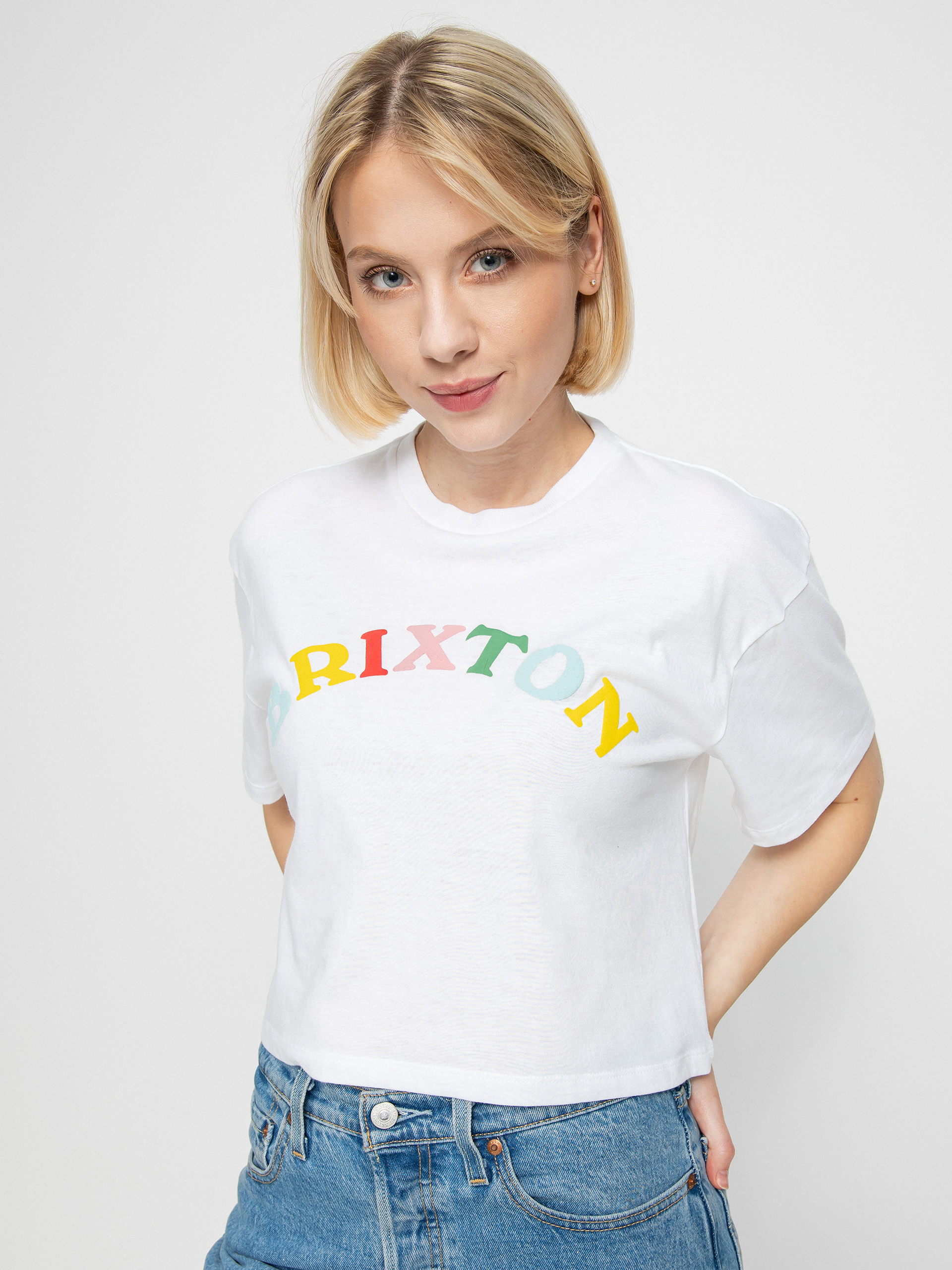 Футболка Brixton Feelings Skimmer Wmn (white)