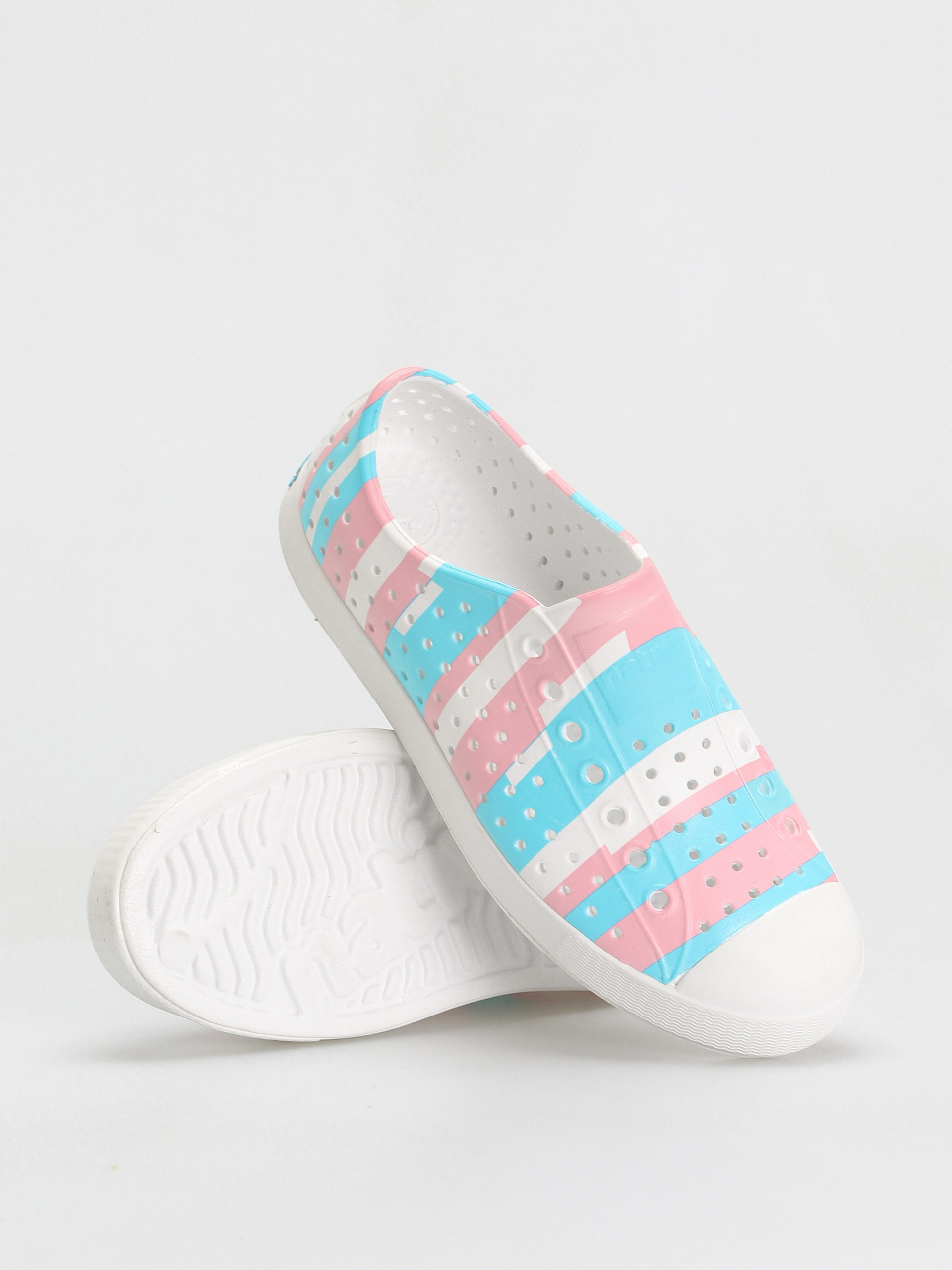 Взуття Native Jefferson Print (shell white/shell white/pastel multi stripe)