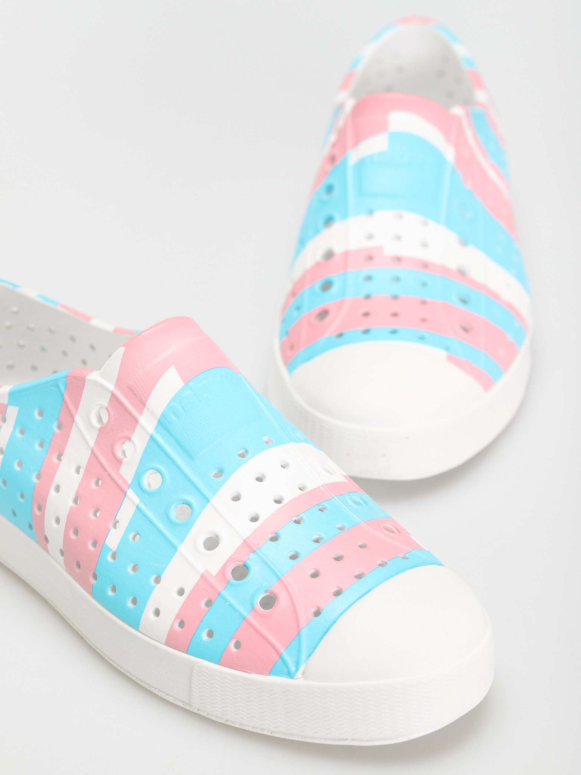 Взуття Native Jefferson Print (shell white/shell white/pastel multi stripe)