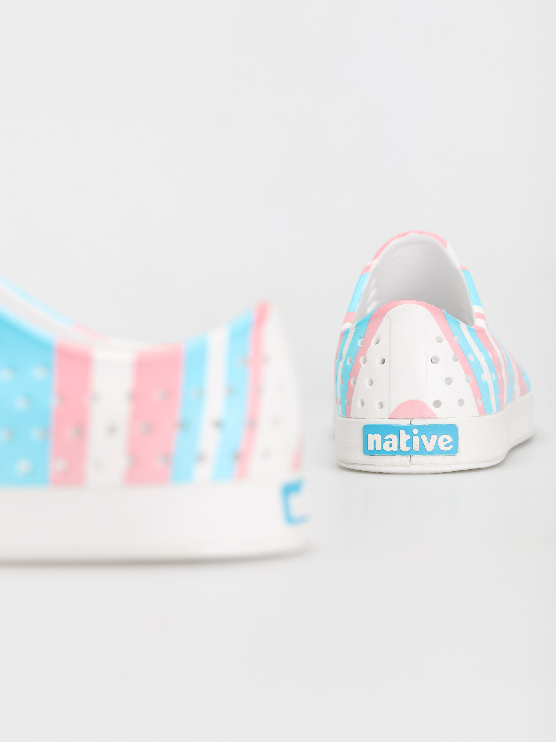 Взуття Native Jefferson Print (shell white/shell white/pastel multi stripe)
