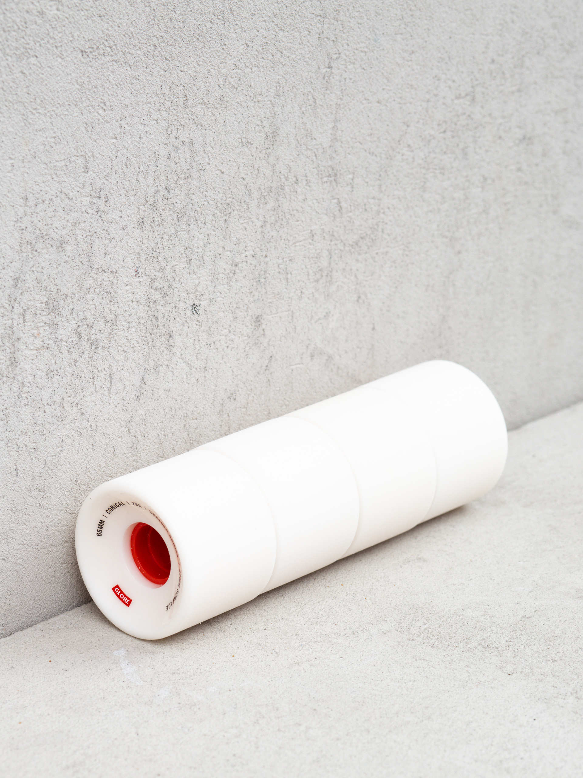 Колеса Globe Conical Cruiser (white/red)