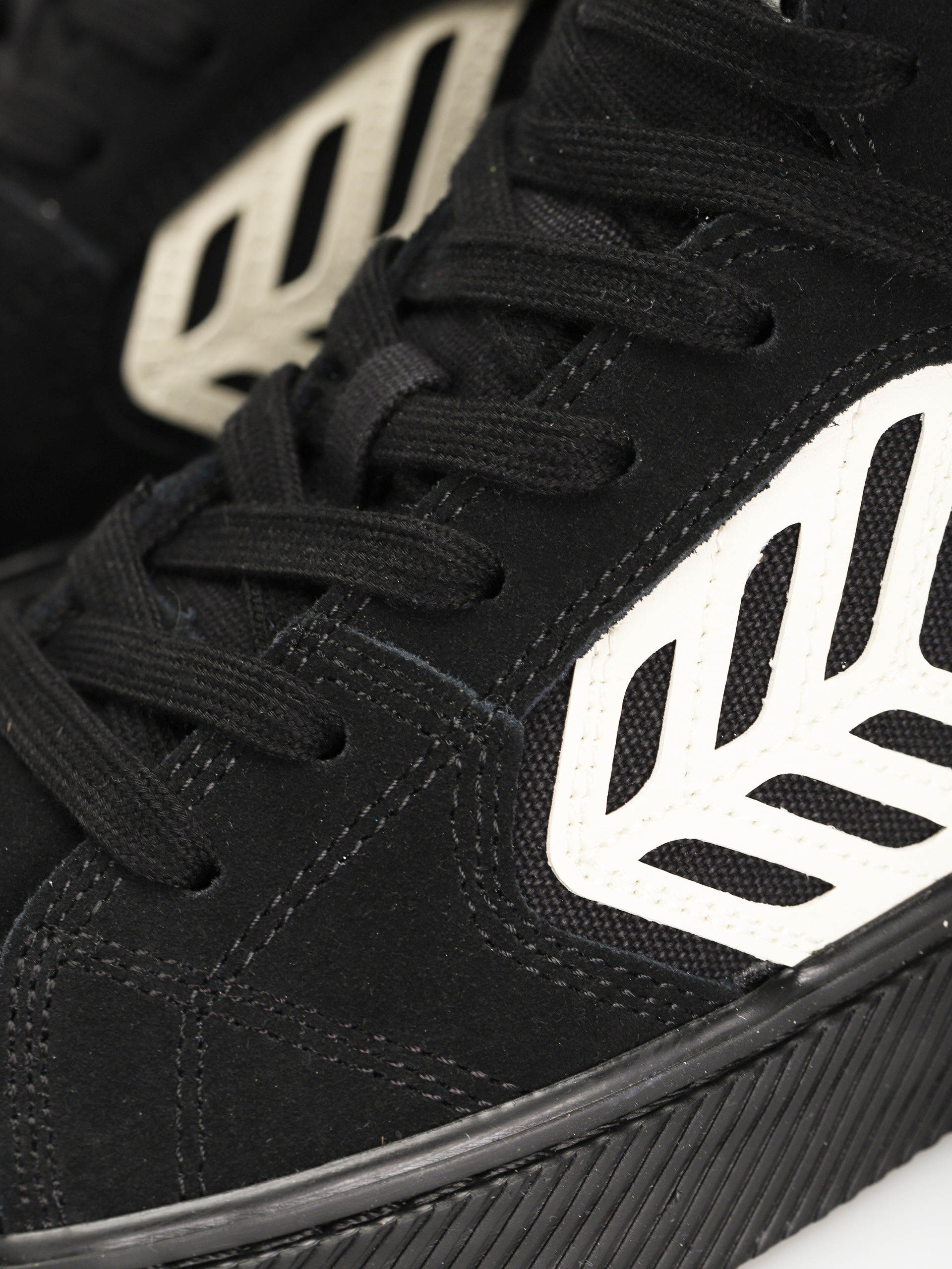 Взуття Cariuma Catiba High Pro (all black suede and canvas ivory logo)