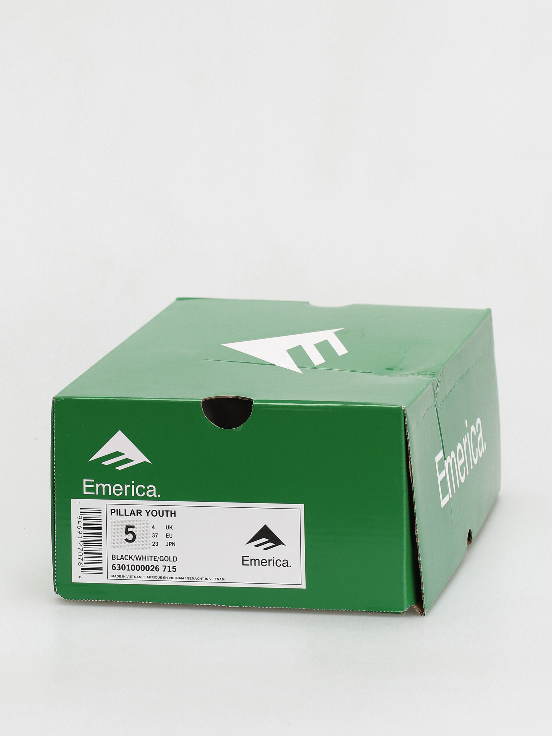 Взуття Emerica Pillar Youth (black/white/gold)