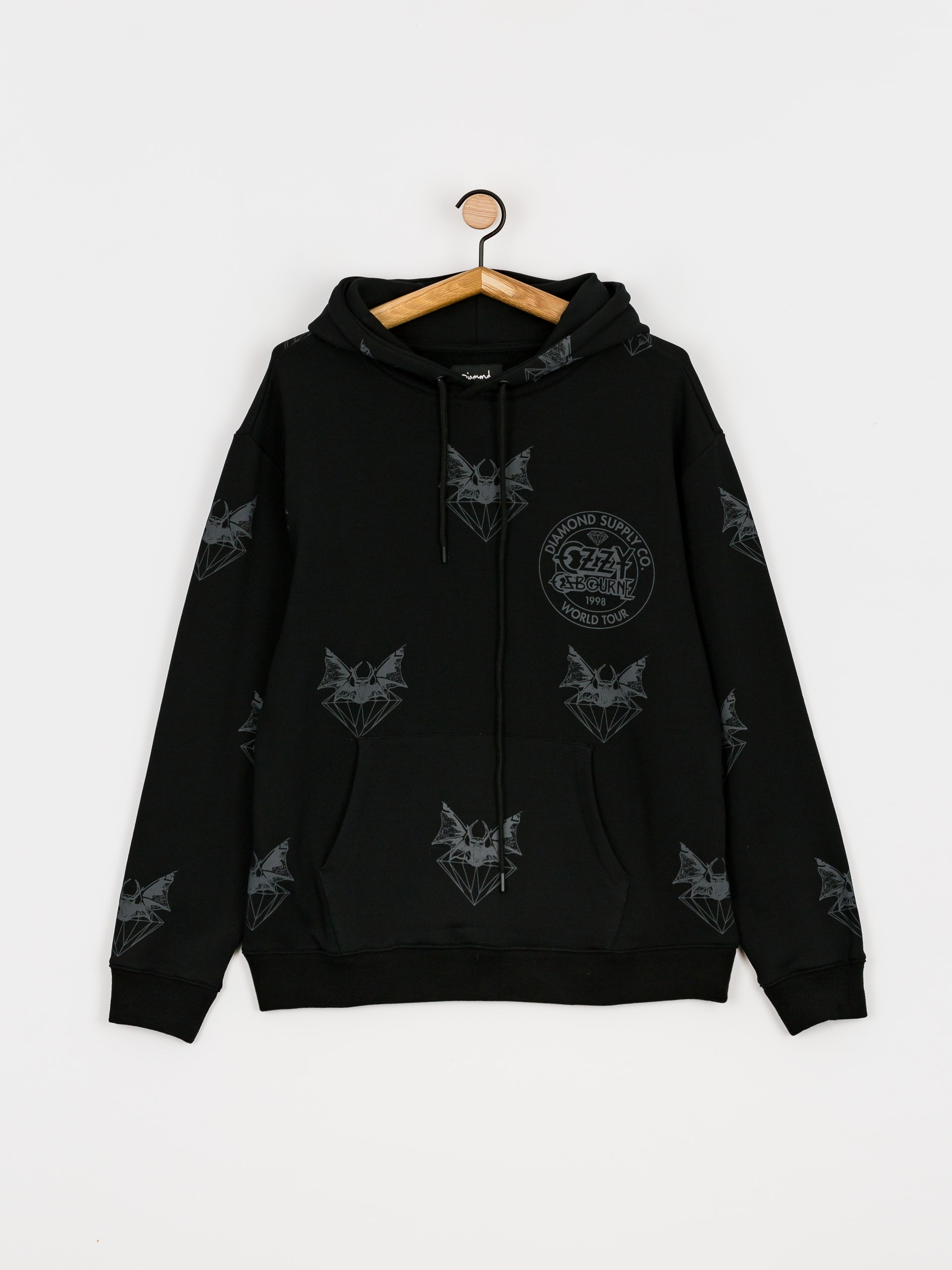 Світшот Diamond Supply Co. Hellbat Allover Print (black)