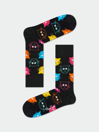  Шкарпетки Happy Socks Cat (black)