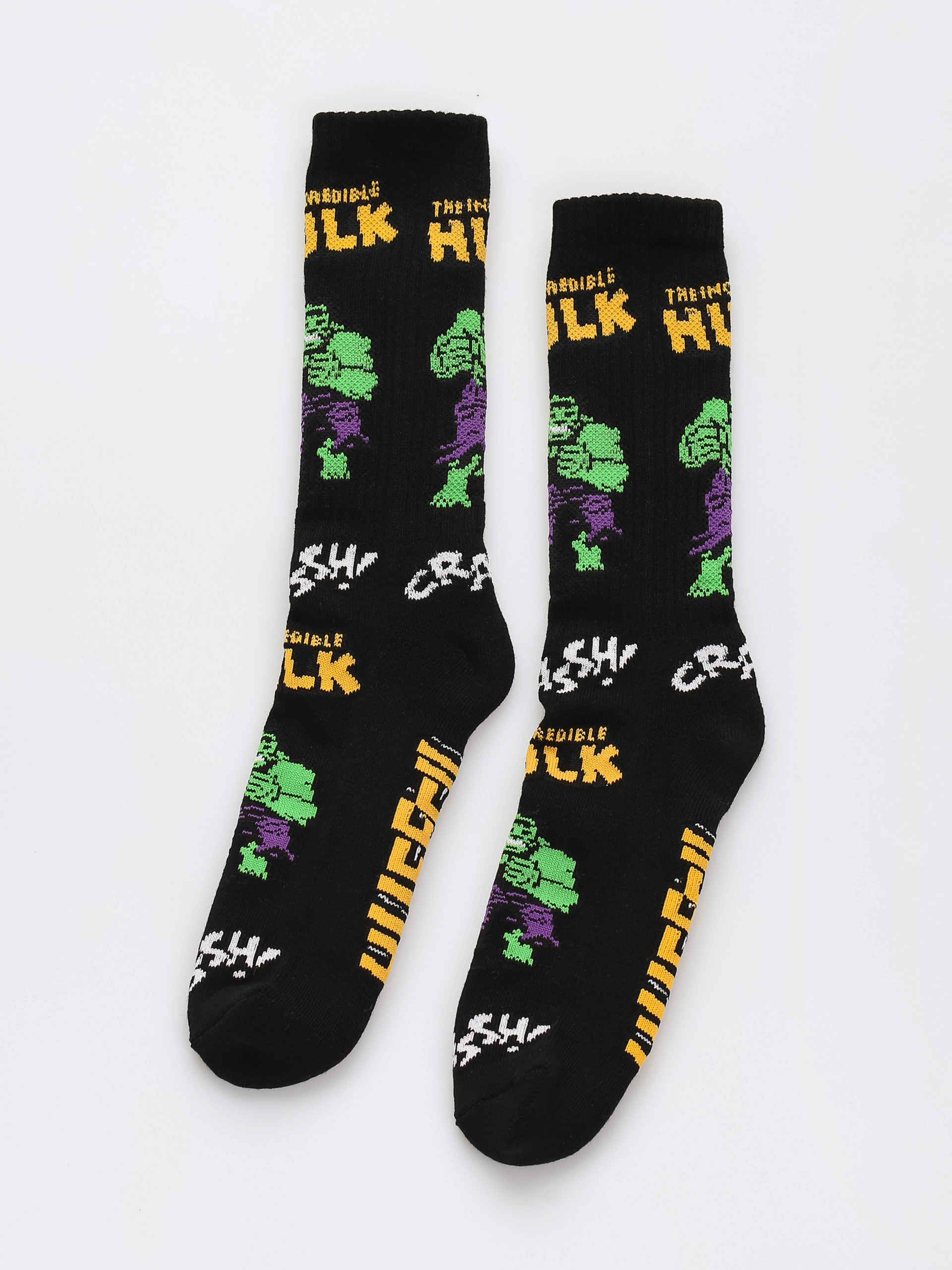  Шкарпетки HUF X Marvel Hulk Retro Crew (black)