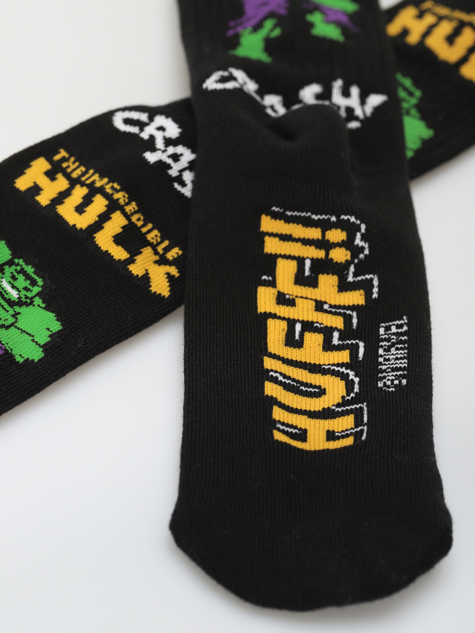  Шкарпетки HUF X Marvel Hulk Retro Crew (black)