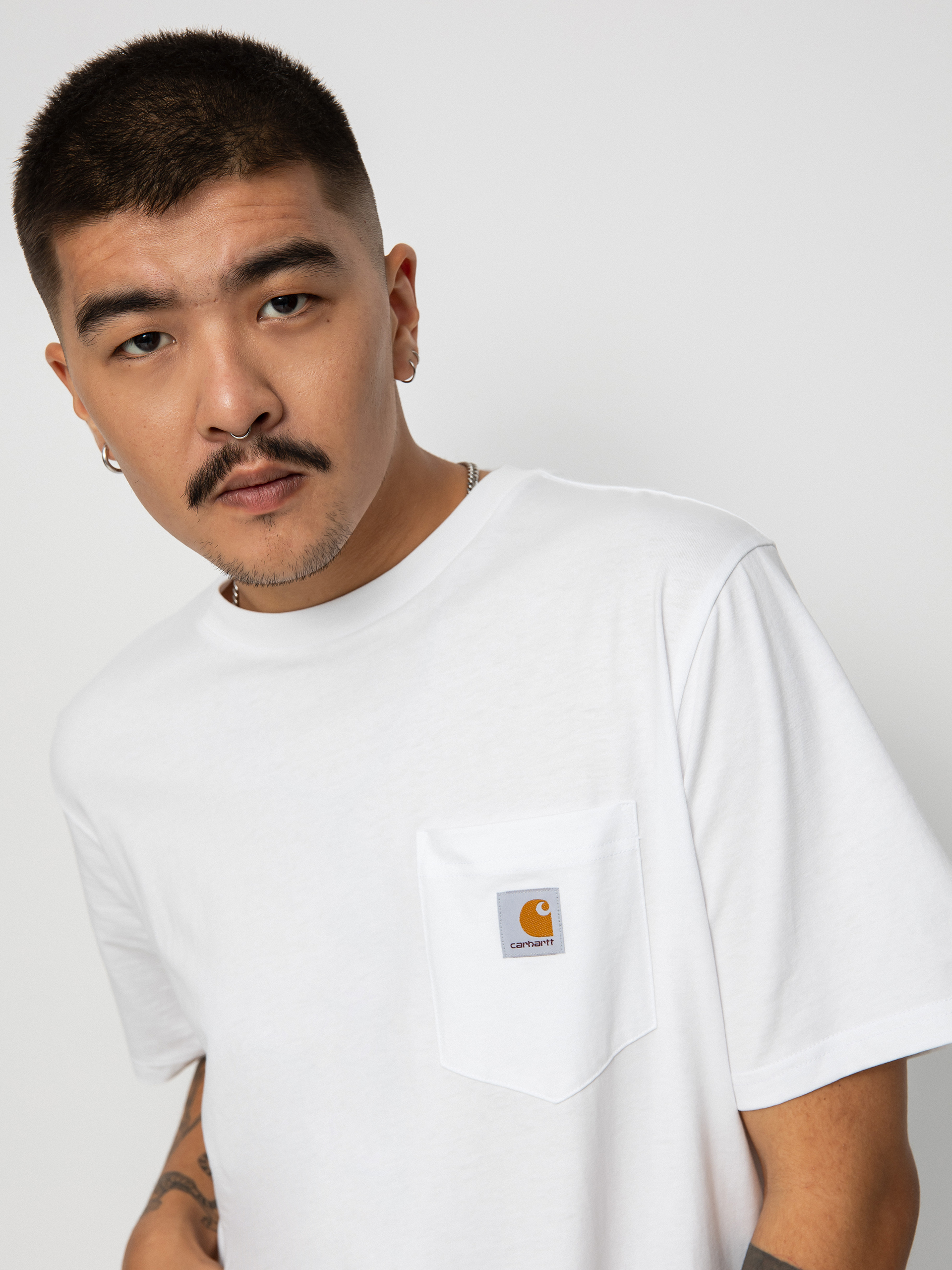 Футболка Carhartt WIP Pocket (white)
