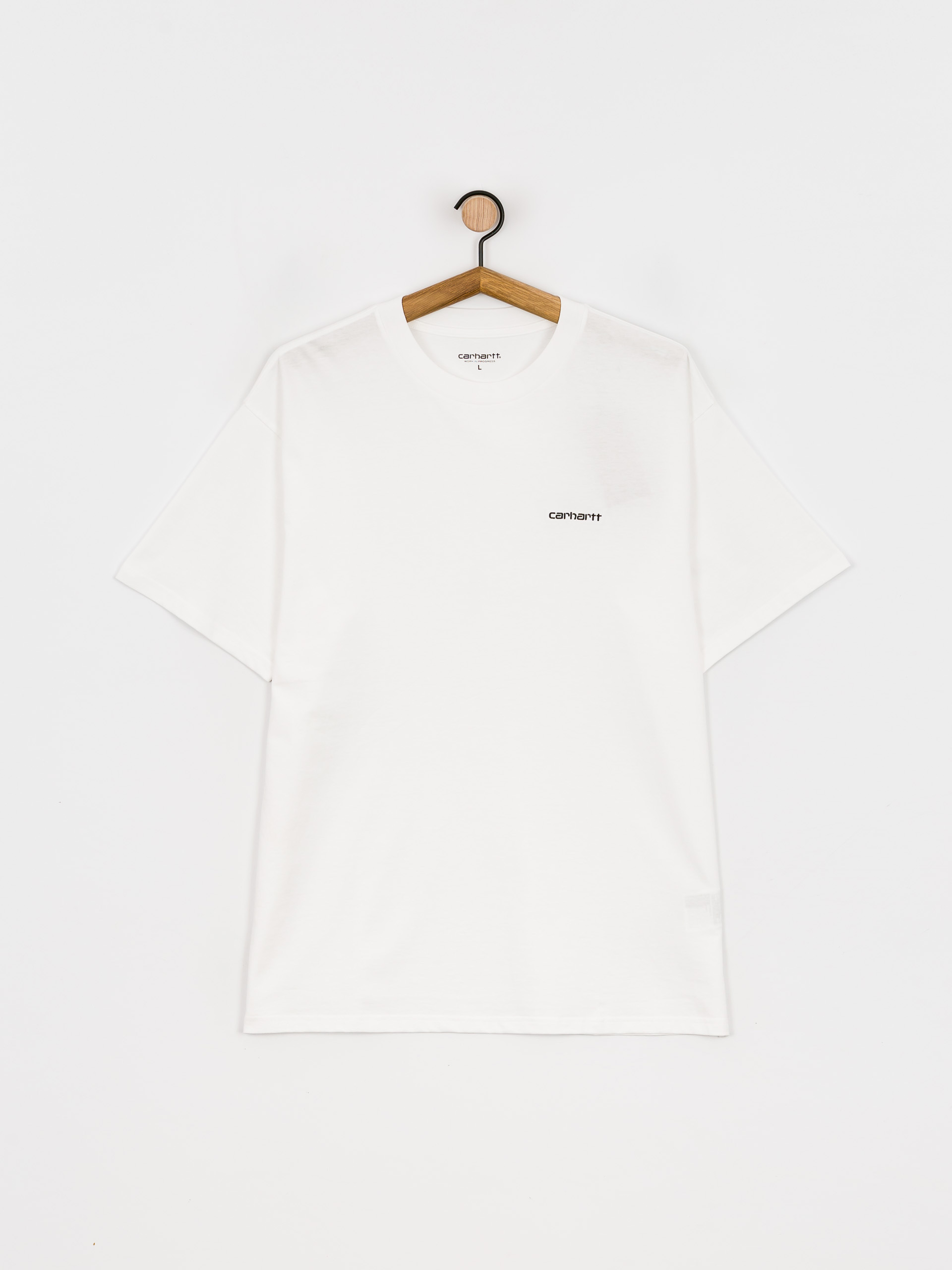 Футболка Carhartt WIP Script Embroidery (white/black)