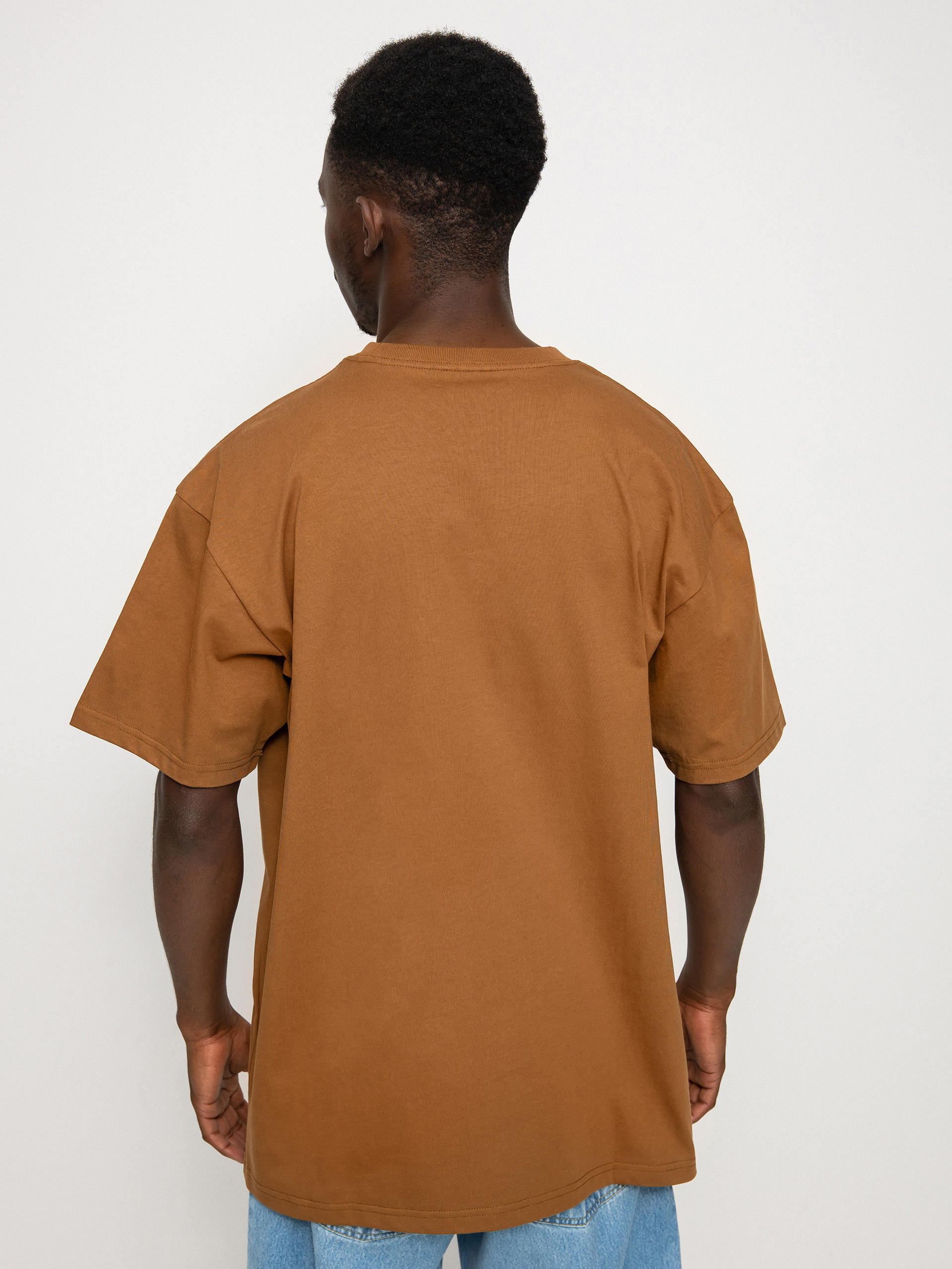 Футболка Carhartt WIP Chase (hamilton brown/gold)