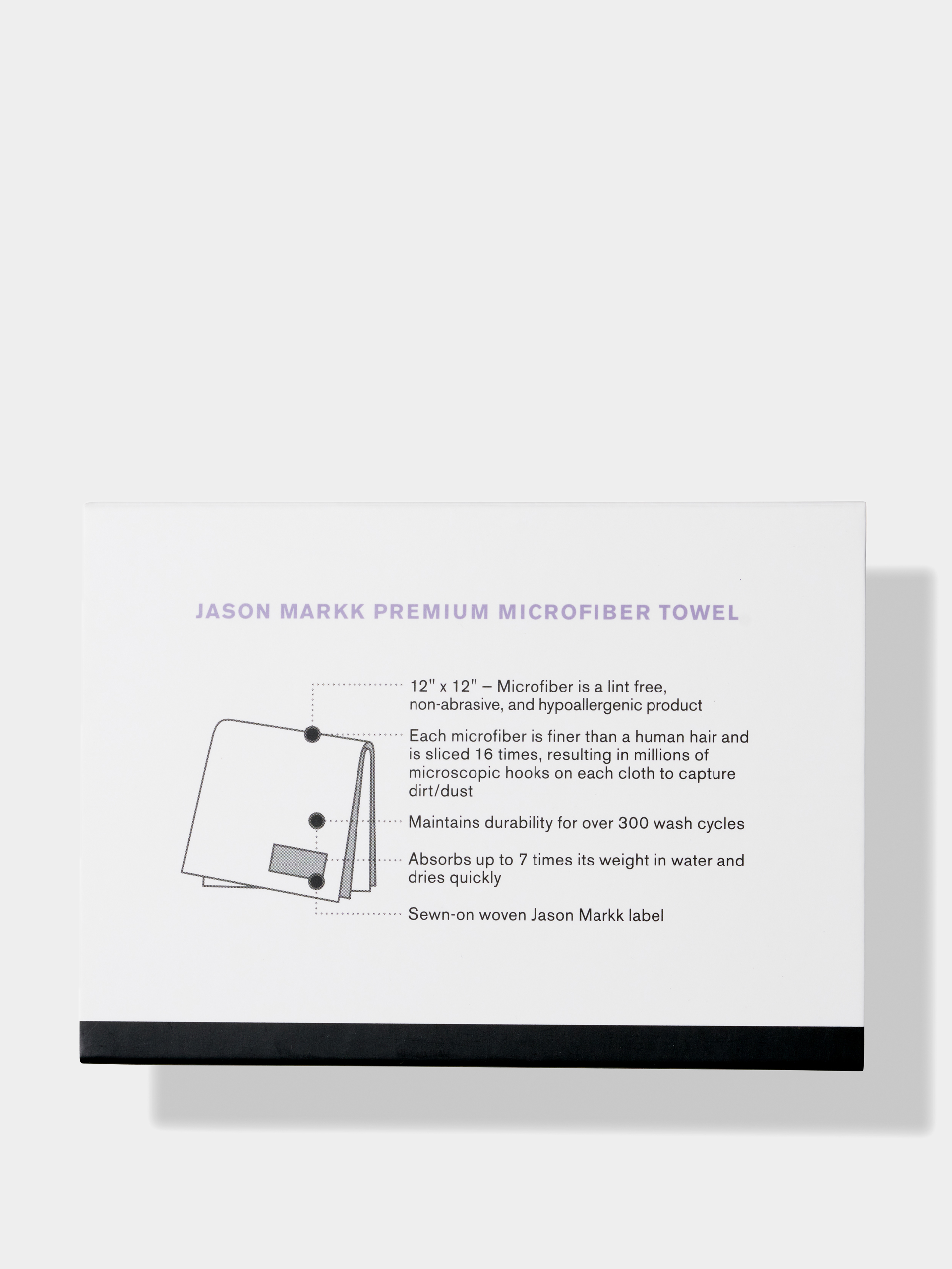 Серветка для чищення Jason Markk Premium Microfiber (white)