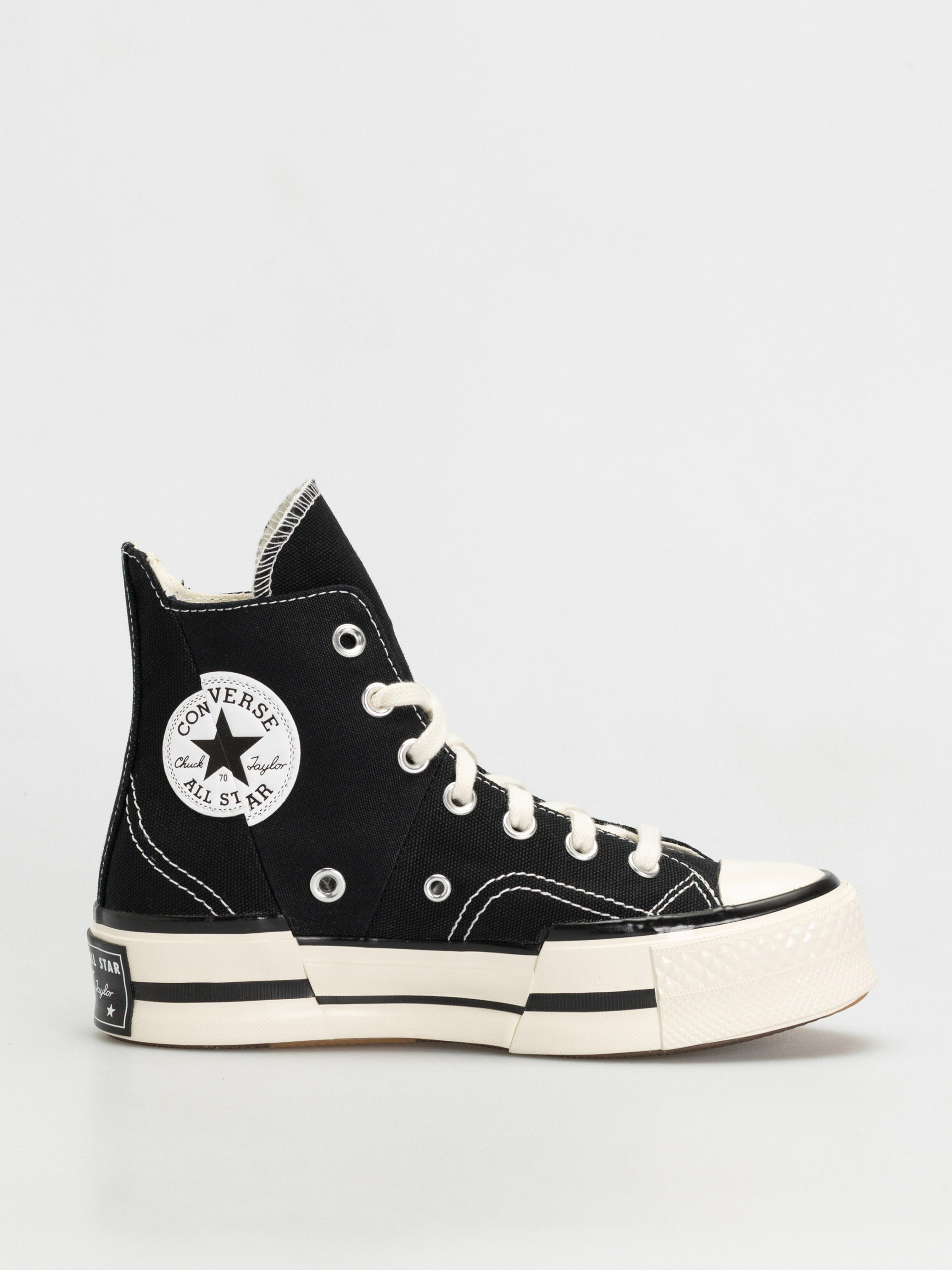 Кеди Converse Chuck 70 Plus Hi - чорний (black/egret/black)
