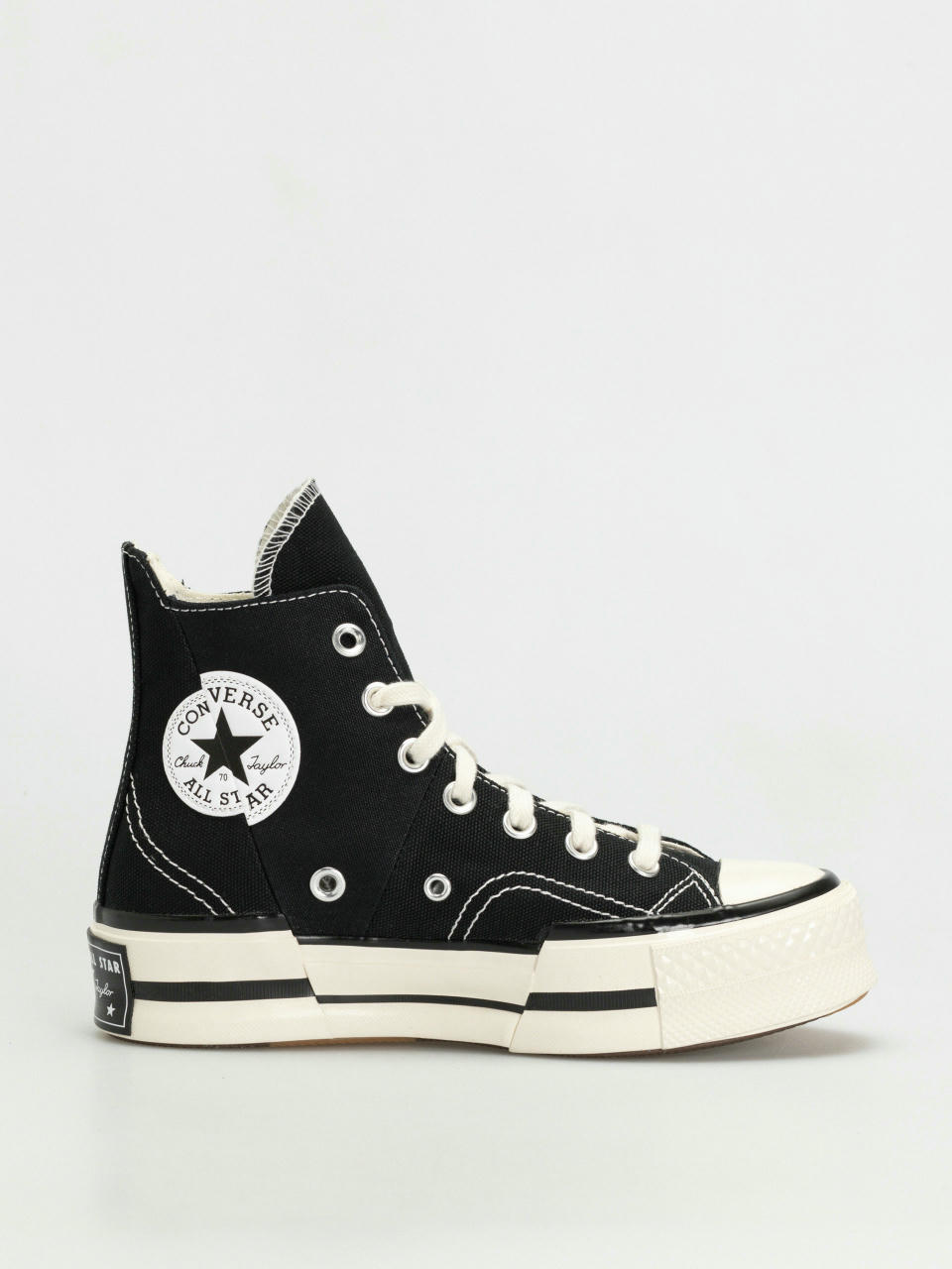 Кеди Converse Chuck 70 Plus Hi (black/egret/black)