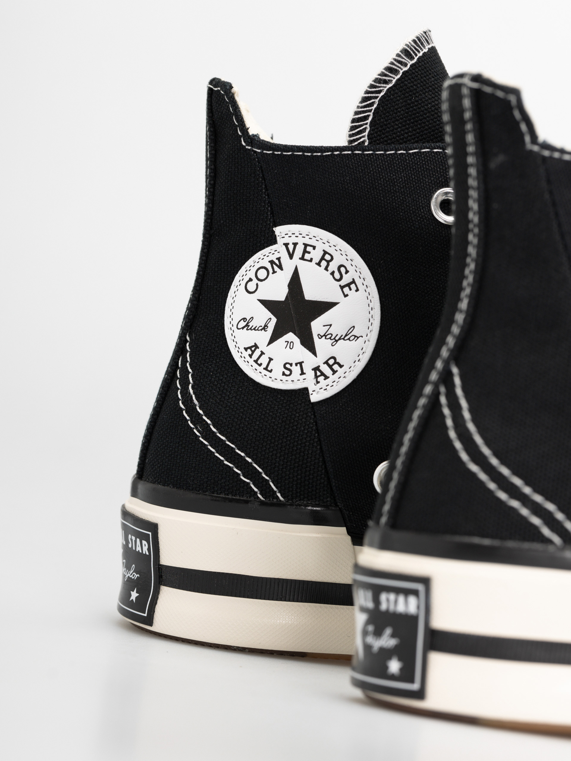 Кеди Converse Chuck 70 Plus Hi (black/egret/black)